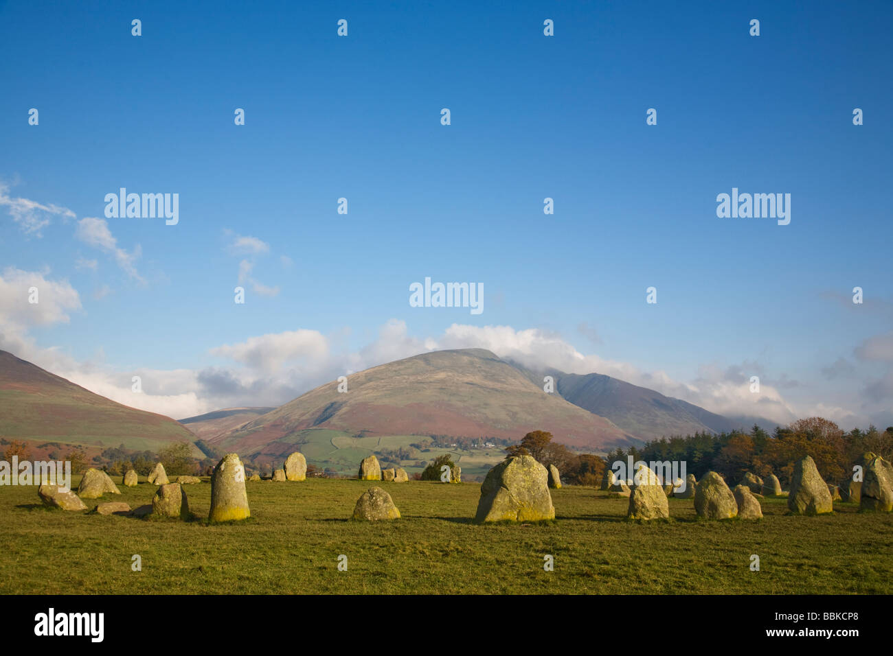 Castlerigg Stone Circle, Lake District Stock Photo