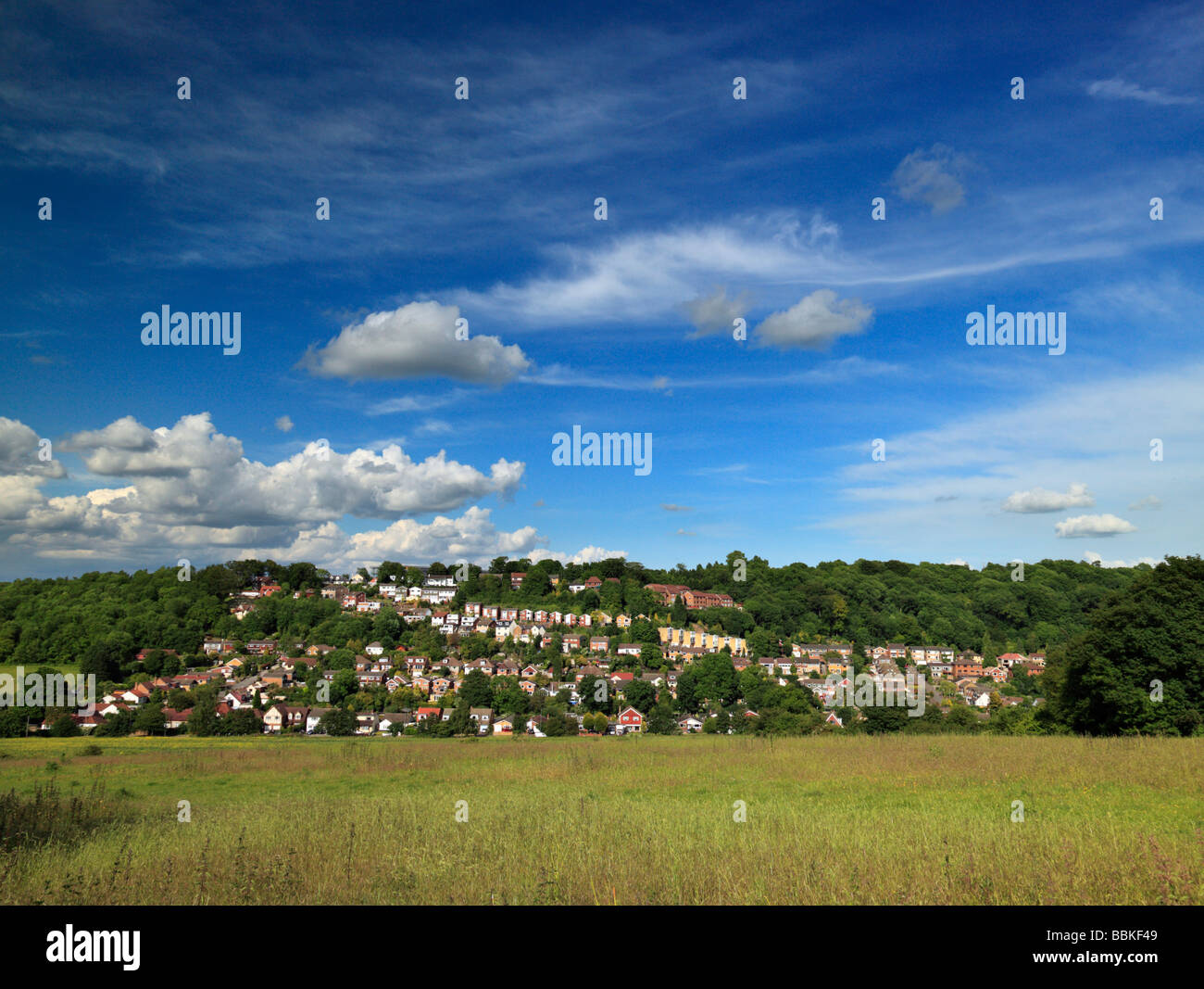 The village of Biggin Hill, Bromley, Kent, England, UK. Stock Photo