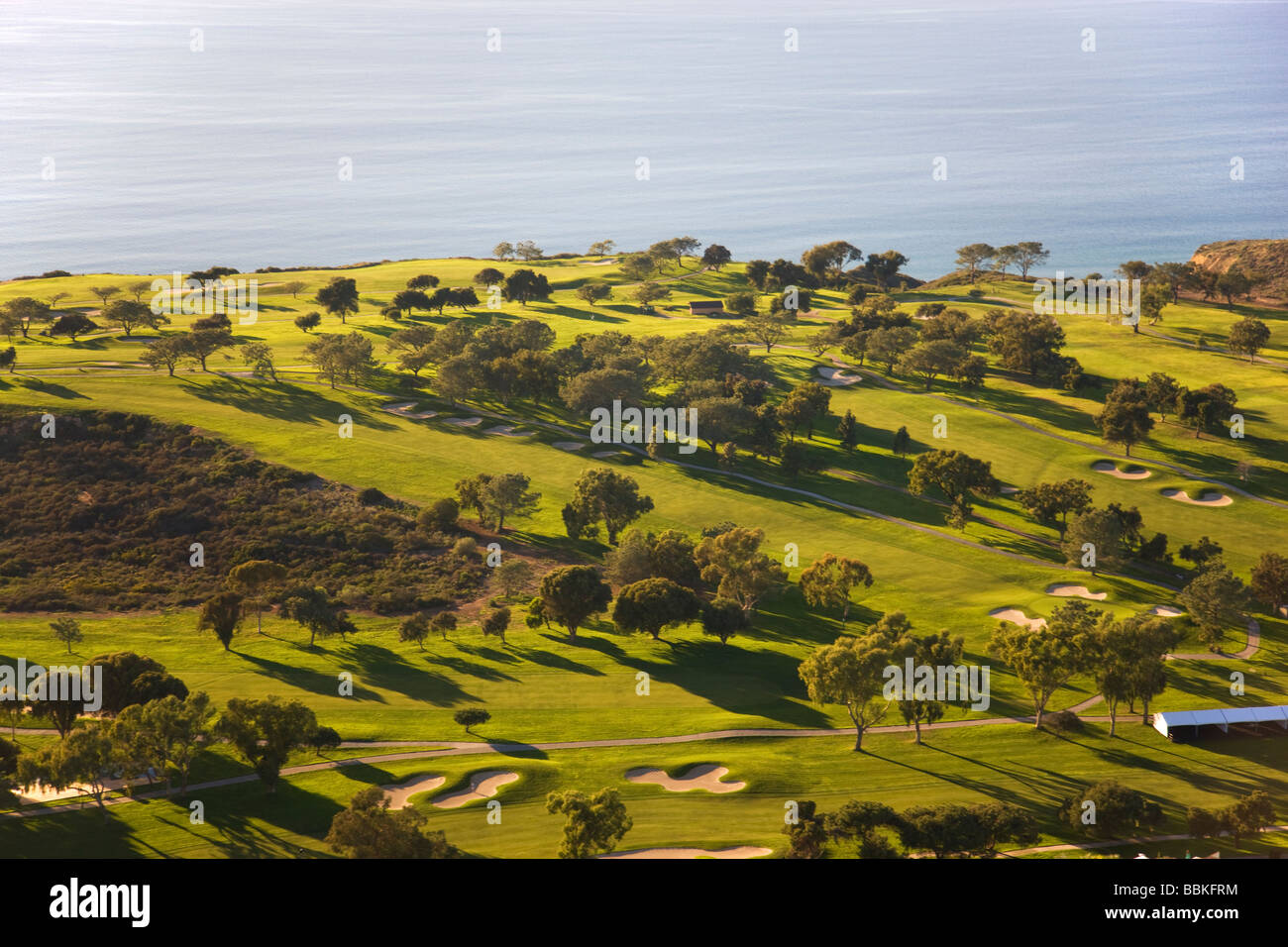 Torrey Pines Golf Course San Diego County La Jolla California Stock Photo
