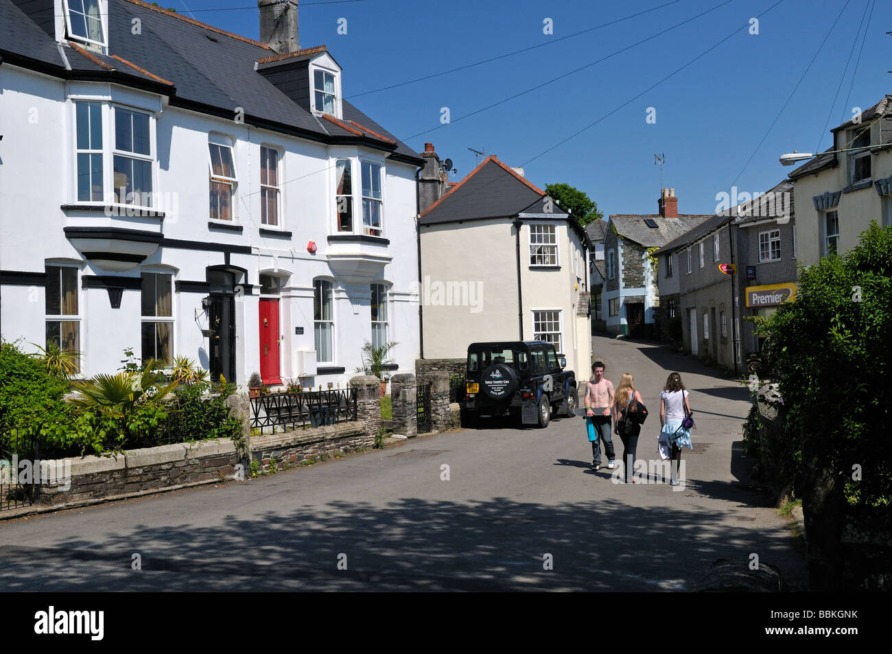 Village of Horrabridge Devon south west England on the edge of Dartmoor