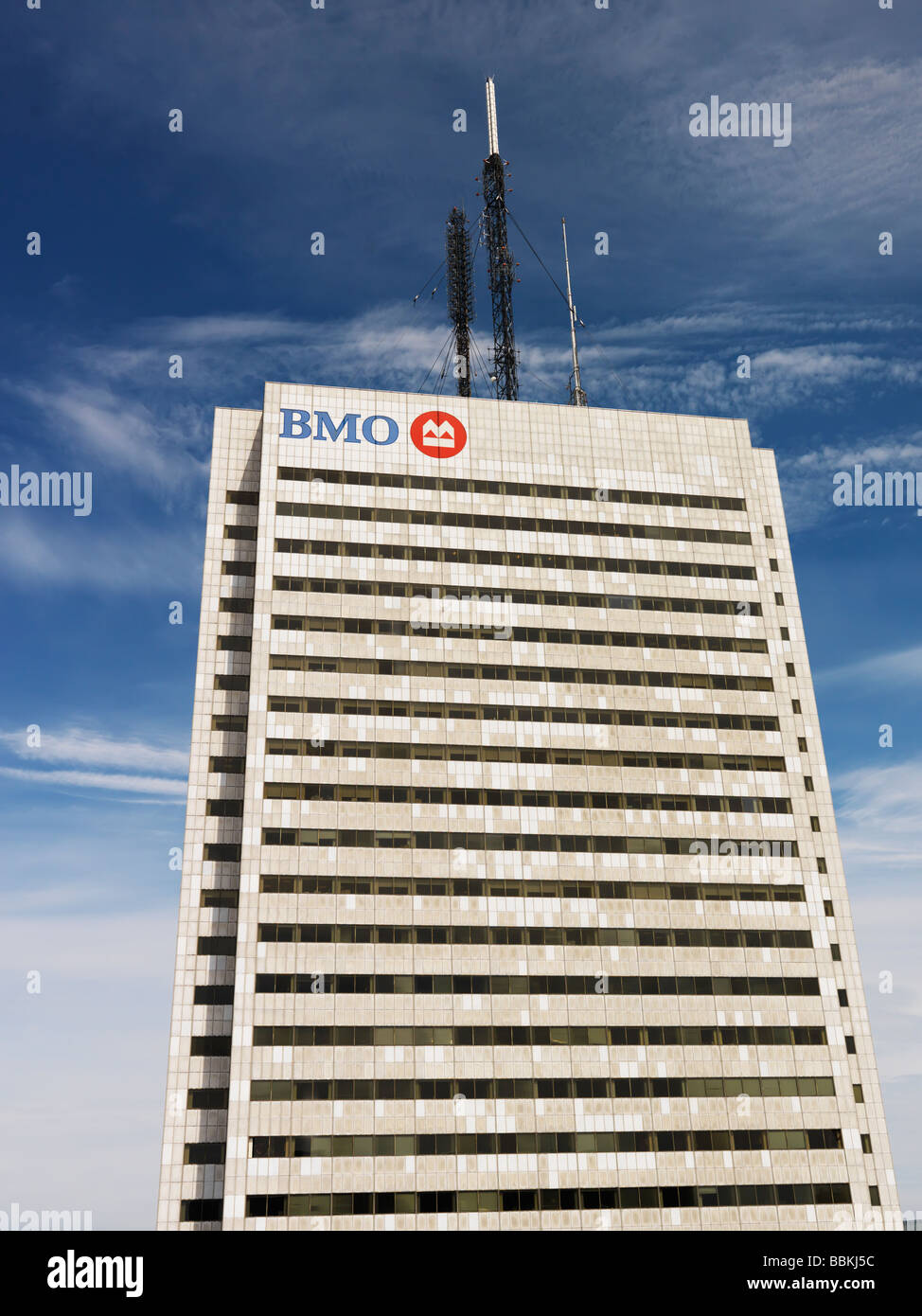 Bank of Montreal Building in Toronto Stock Photo