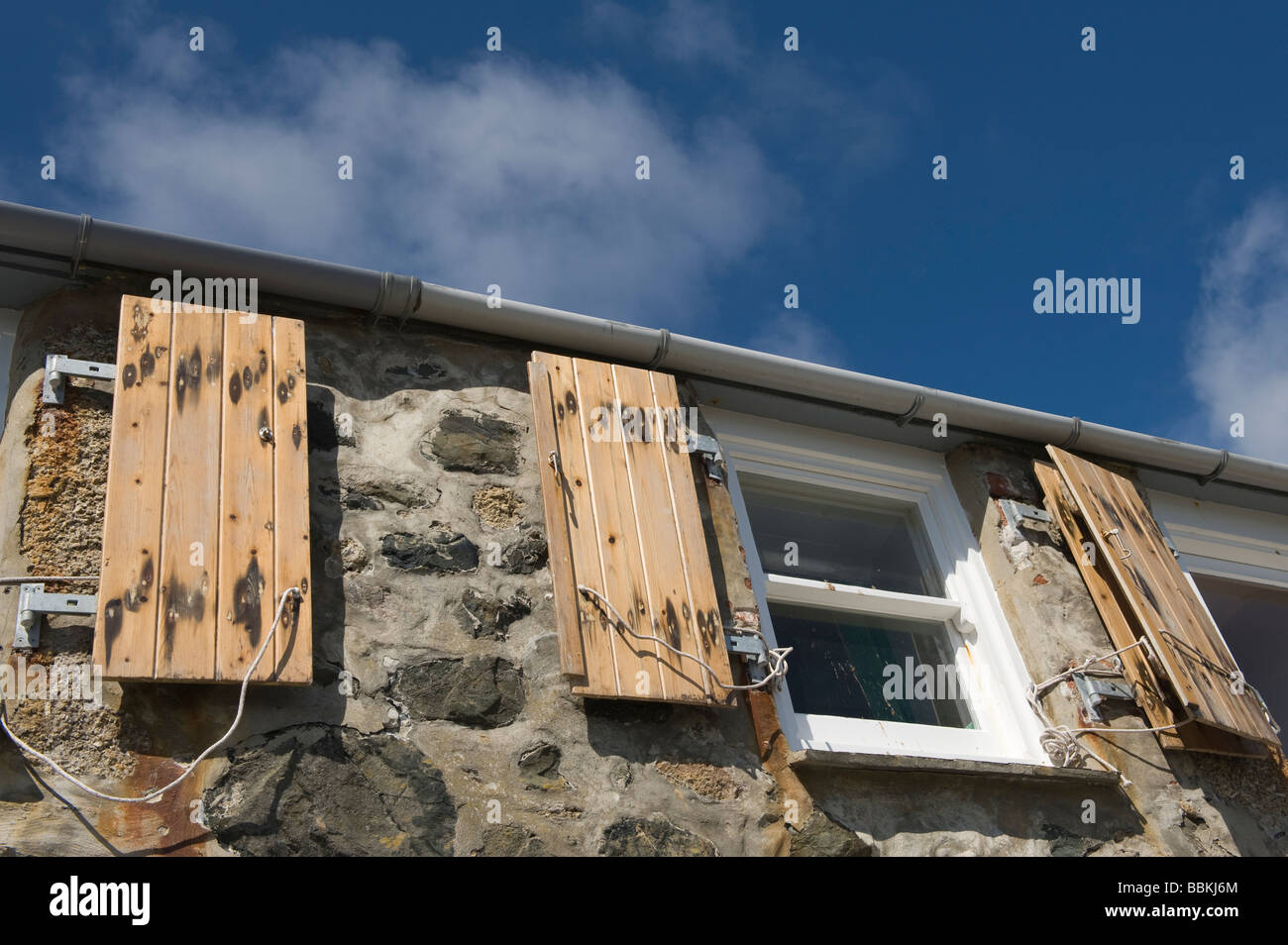 Wooden window shutters hi-res stock photography and images - Alamy