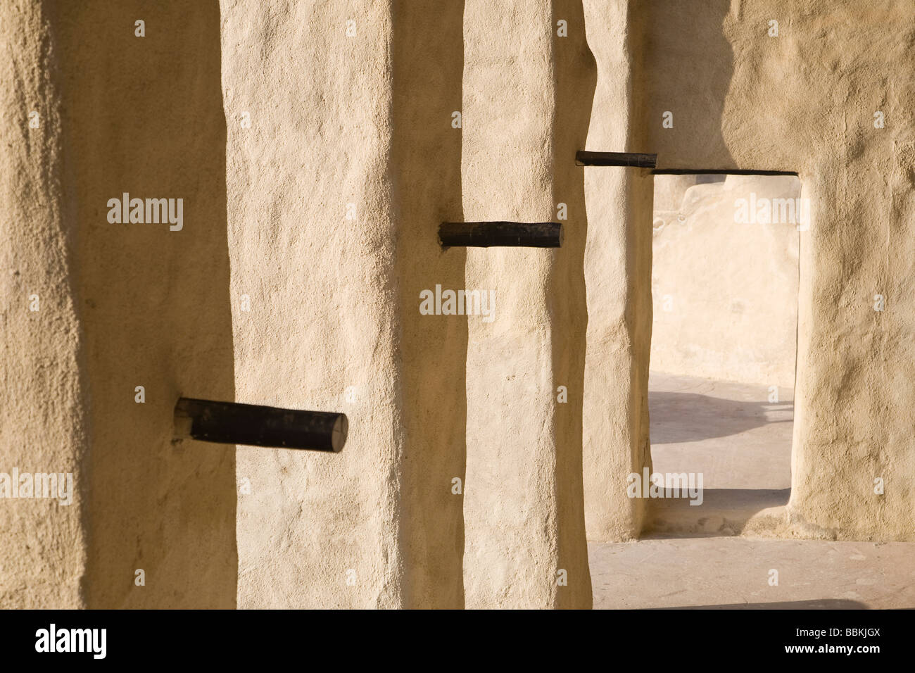 Umm Al Quwain fort and Museum, Umm Al Quwain, UAE Stock Photo