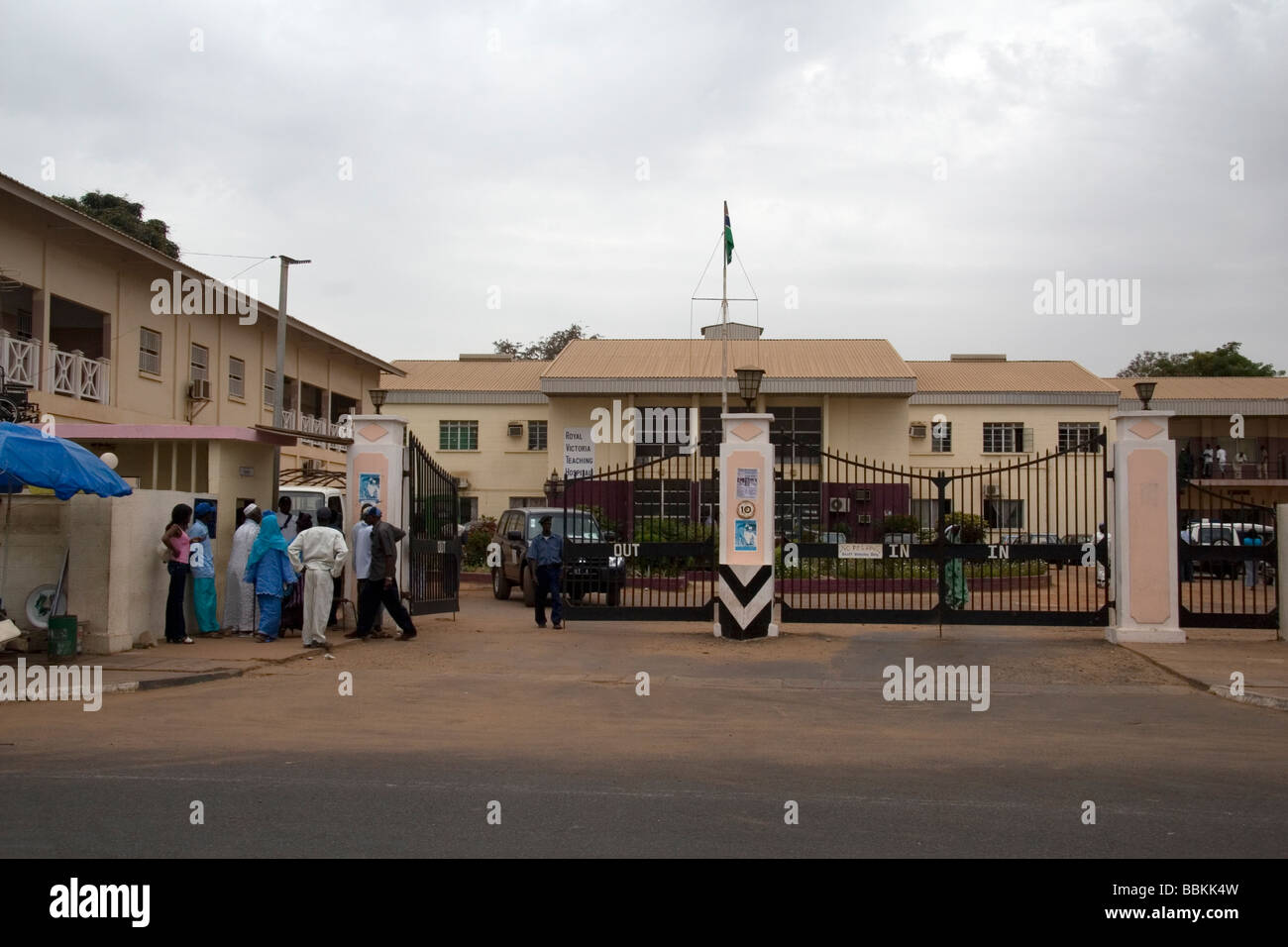 Royal Victoria Teaching Hospital Banjul Gambia West Africa Stock Photo ...