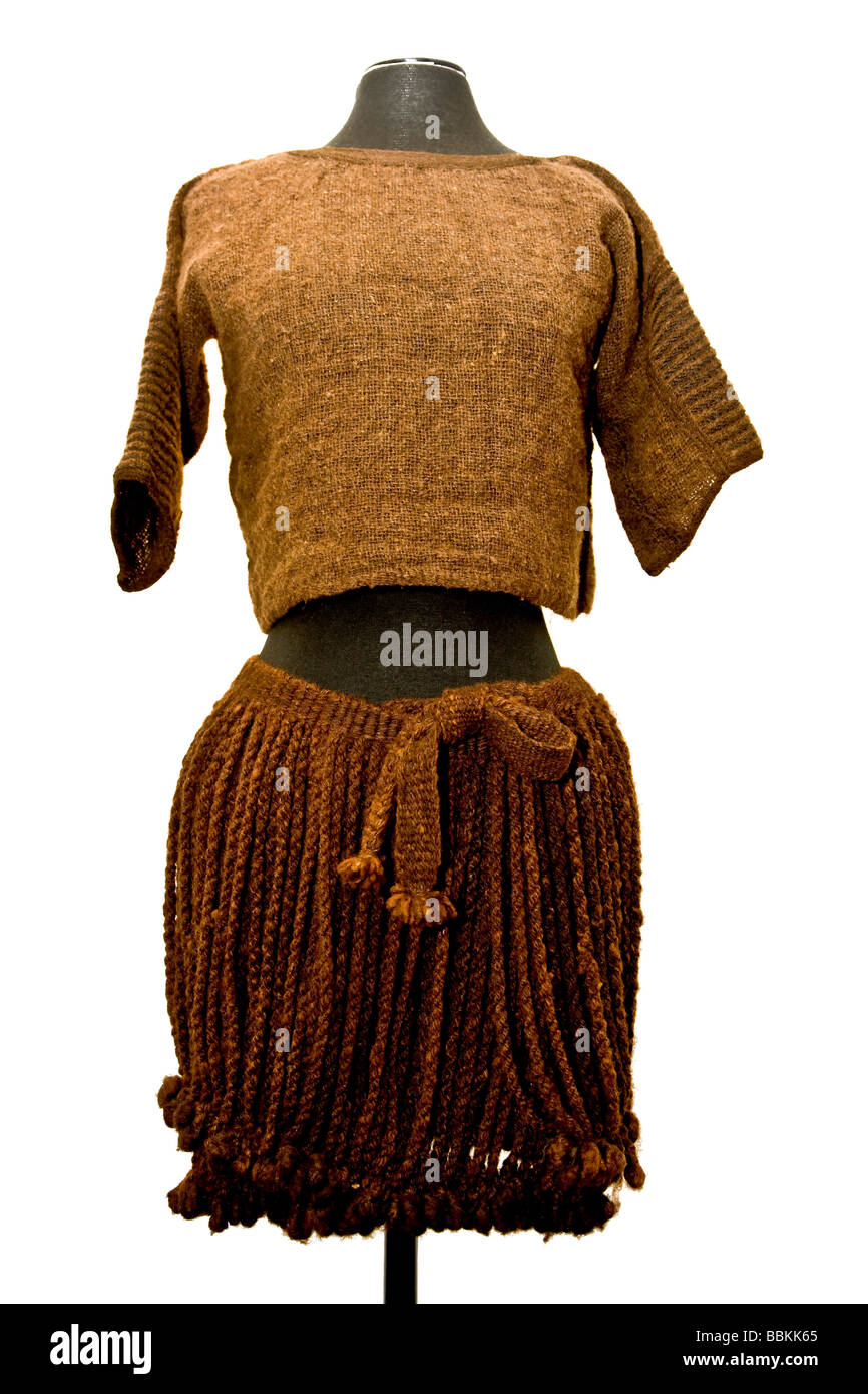 Copy of bronze age costume Stock Photo - Alamy