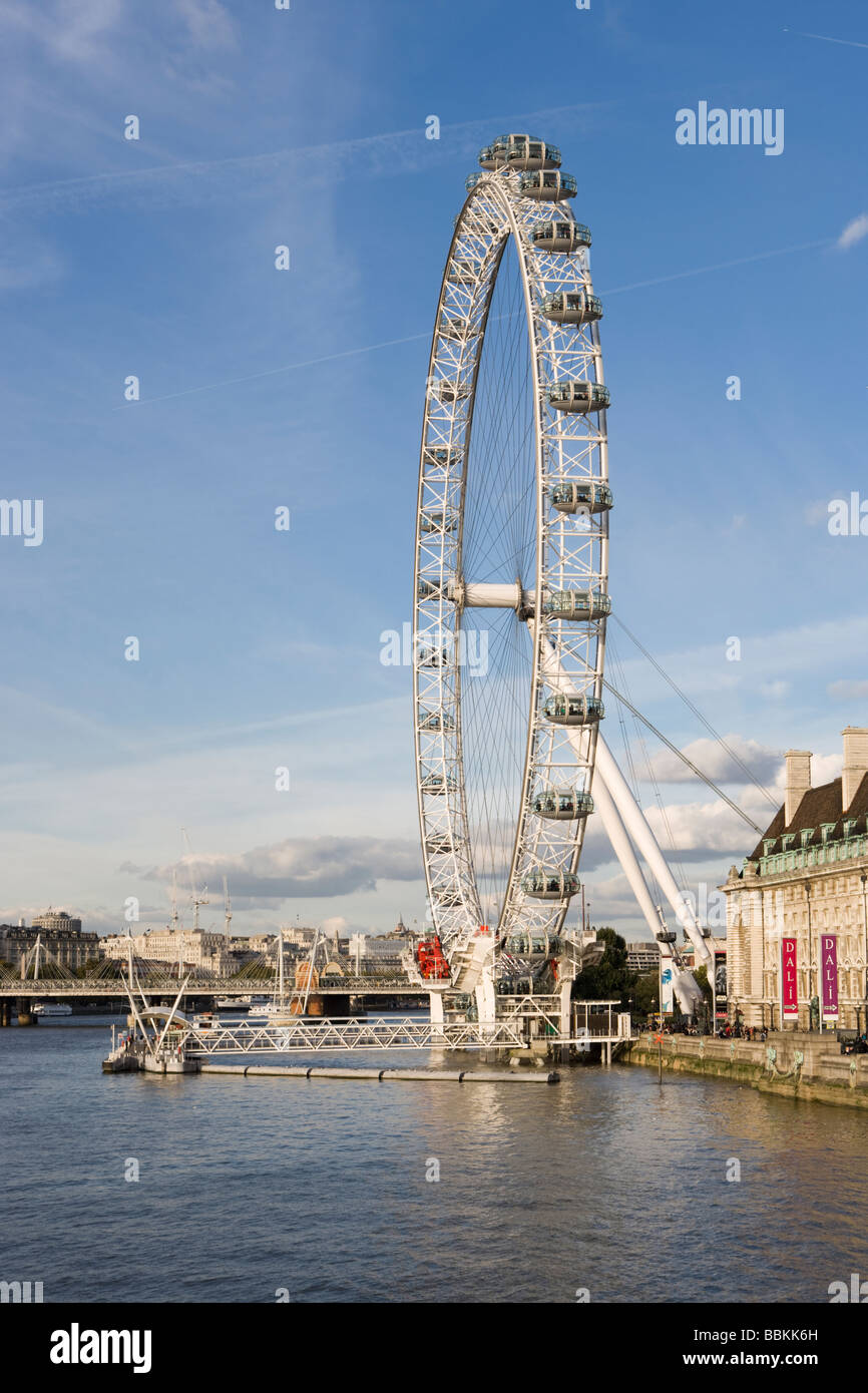 London Eye South Bank London England Stock Photo - Alamy