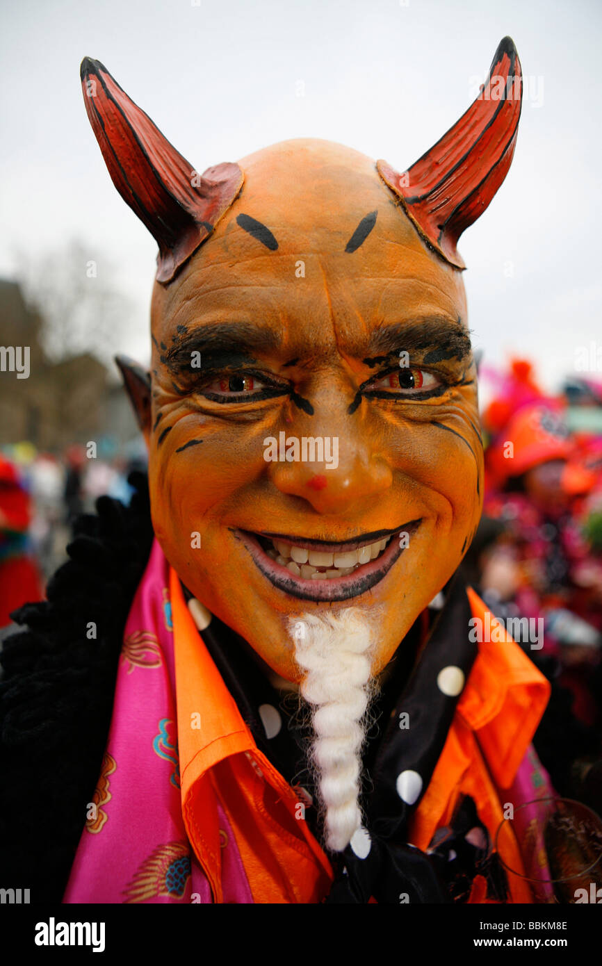 Carnival in Maastricht This festival is different then in other parts of Holland as there are around 100 bands playing live fanfara music in the city centre Most of the celebrations take place outside on the streets and squares During three days of celebrations people dance chat joke and especially drink a lot of alcohol Stock Photo
