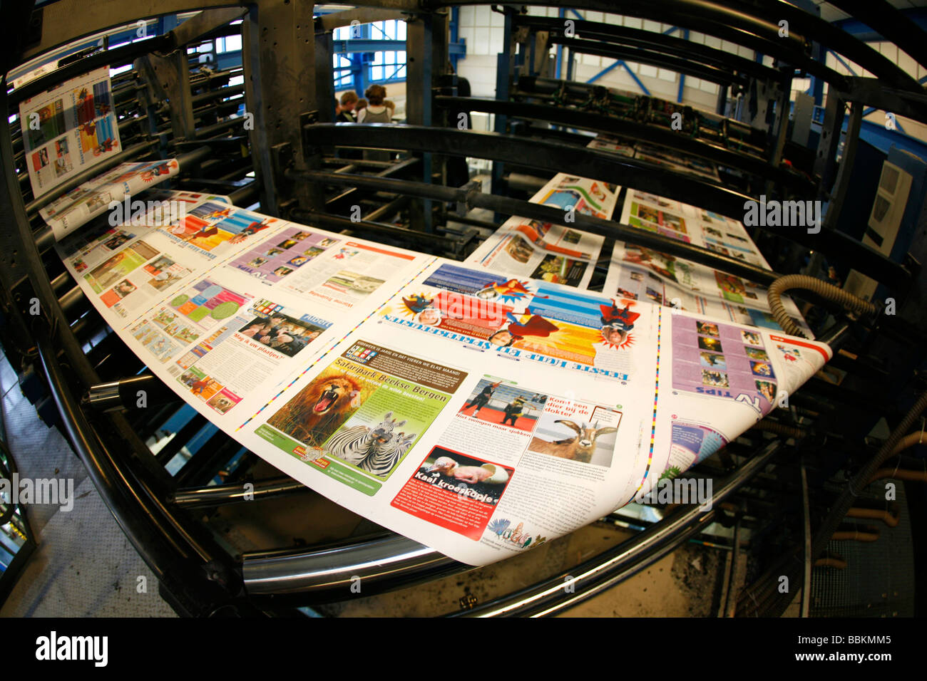 Dijkman Offset Printing This Company Prints The Financieel Dagblad Stock Photo Alamy