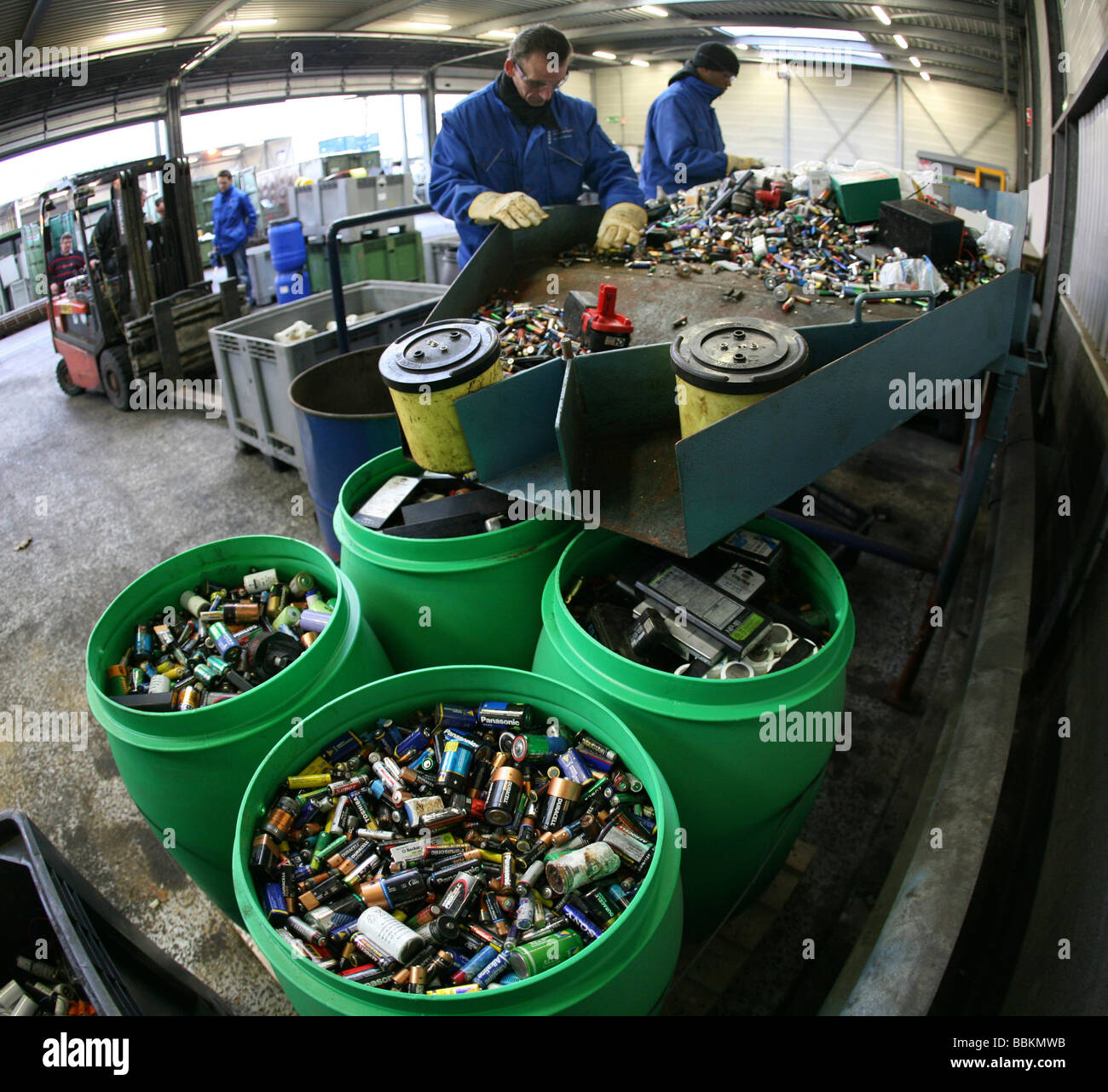 Recycling of batteries All municipalities in The Netherlands are