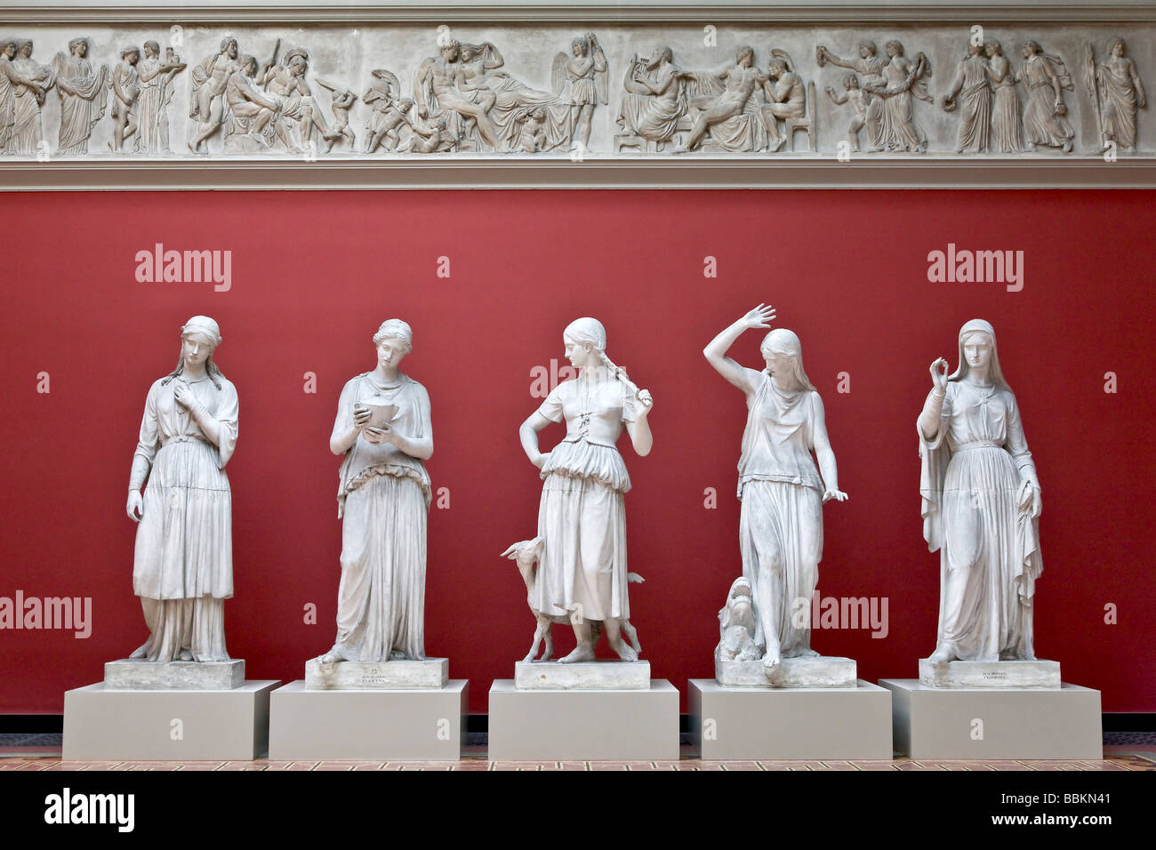 Ancient art sculptures Stock Photo