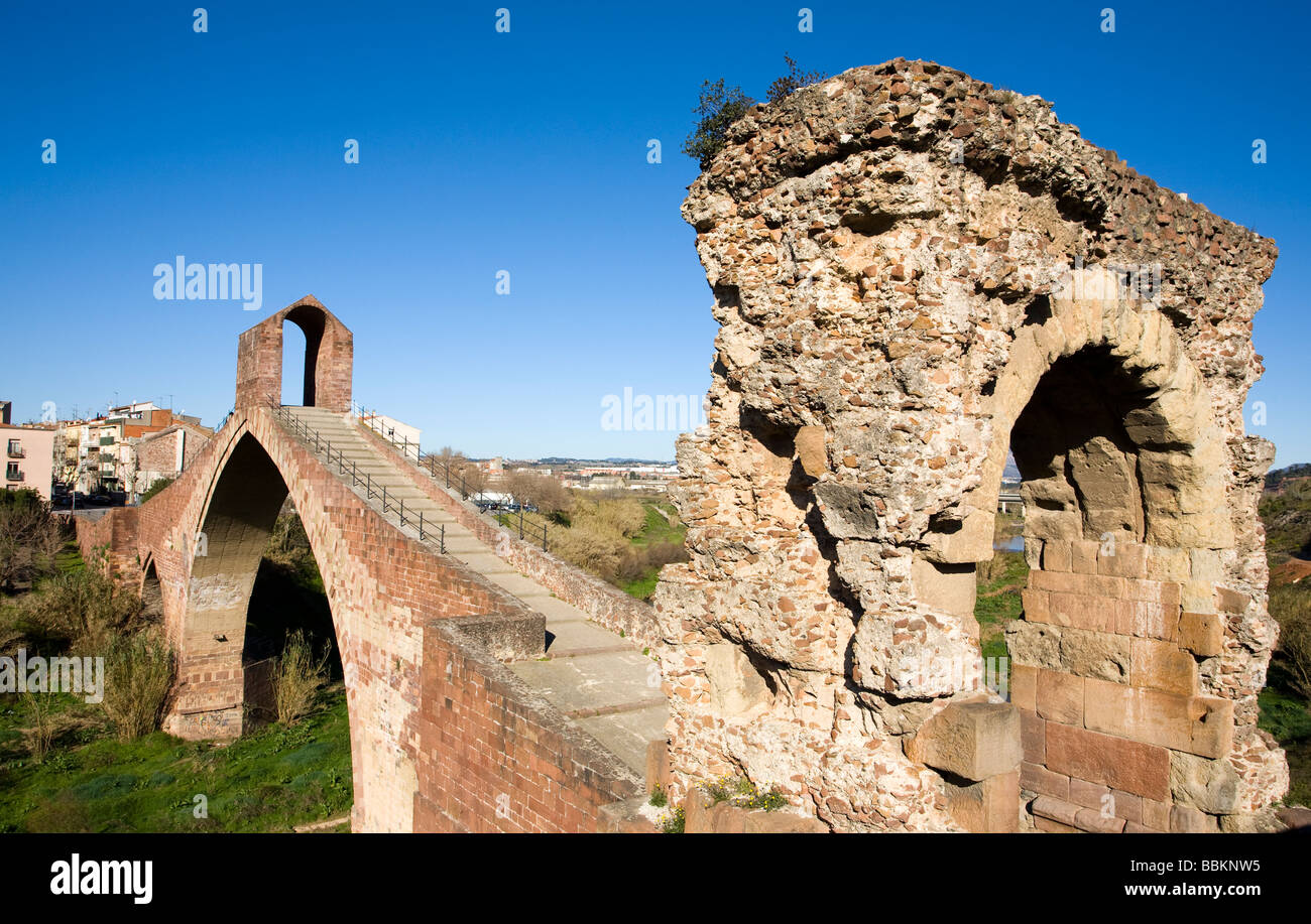 Pont Del Diable Devils Bridge High Resolution Stock Photography and ...