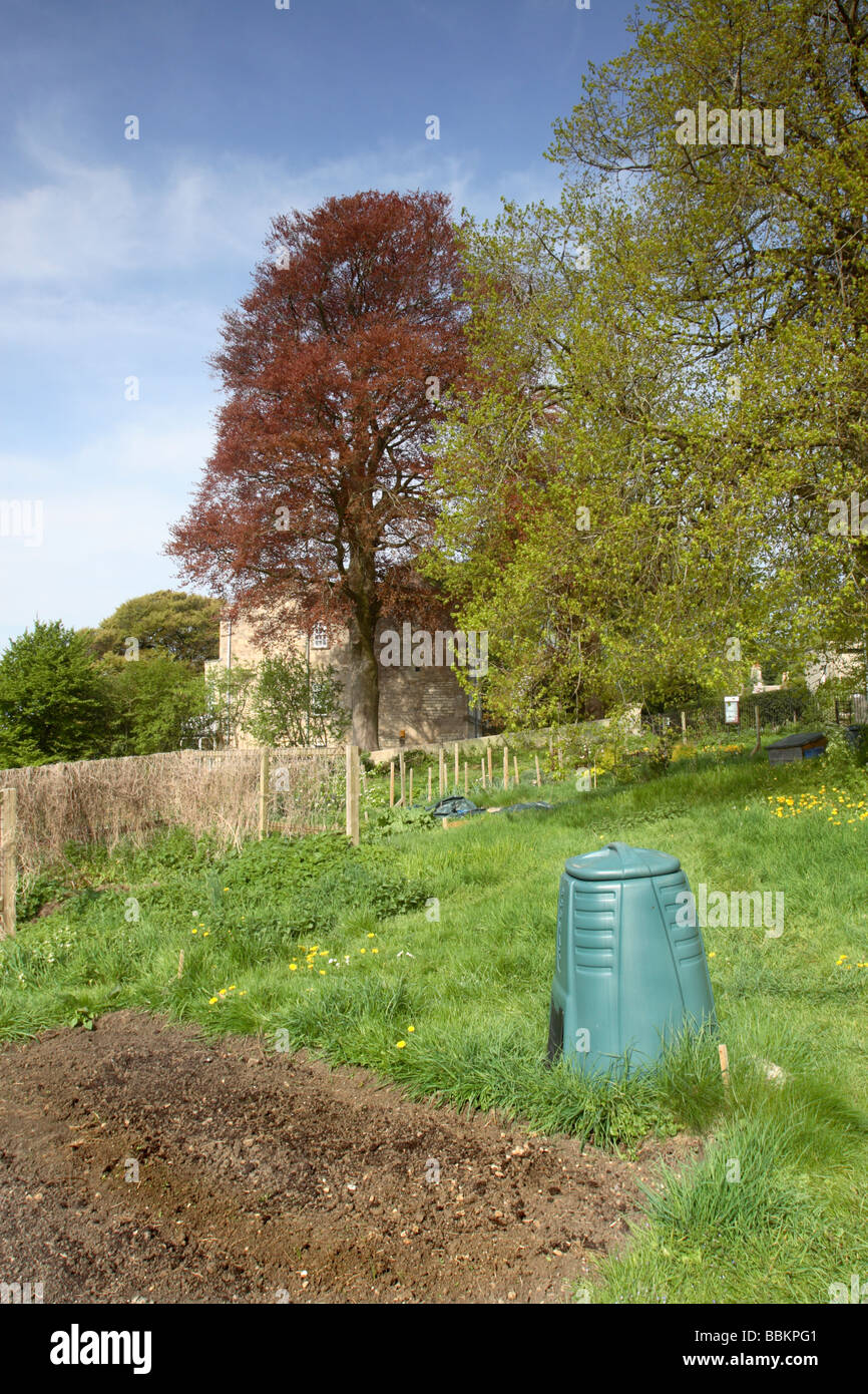 Allotment at Sion Hill, Bath, England, UK Stock Photo Alamy