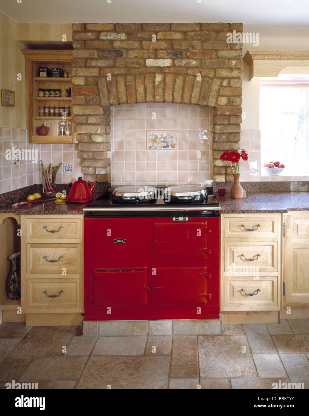 Cooker and oven hob in kitchen Stock Photo Alamy
