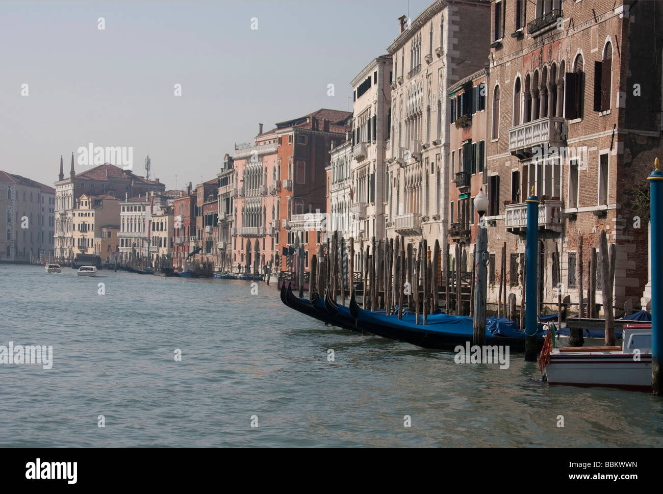 View of Venice gondola Stock Photo - Alamy