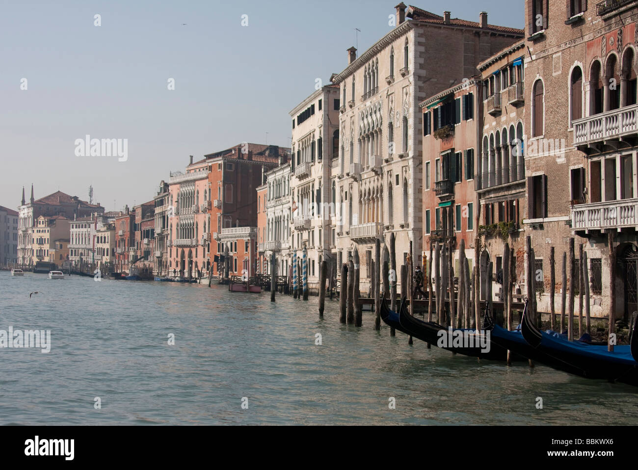 View of Venice gondola Stock Photo - Alamy