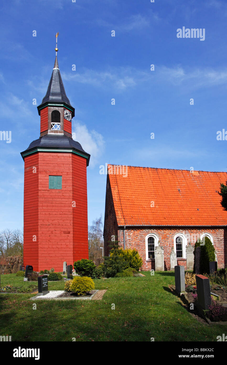 Trinitatiskirche church, historic church in Wewelsfleth, district Steinburg, SchleswigHolstein