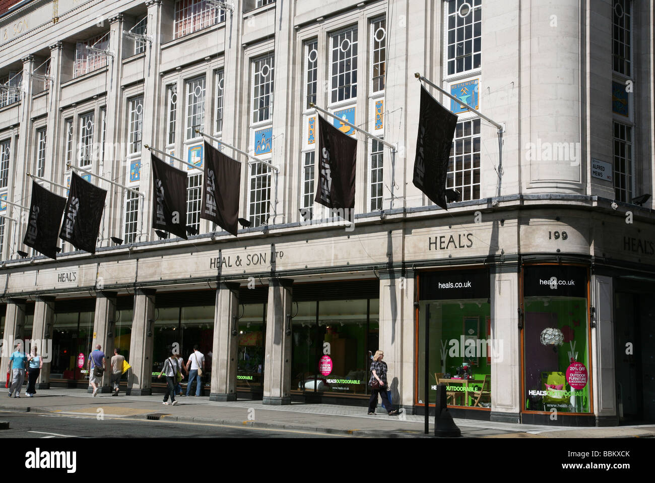 Tottenham court road heals hires stock photography and images Alamy