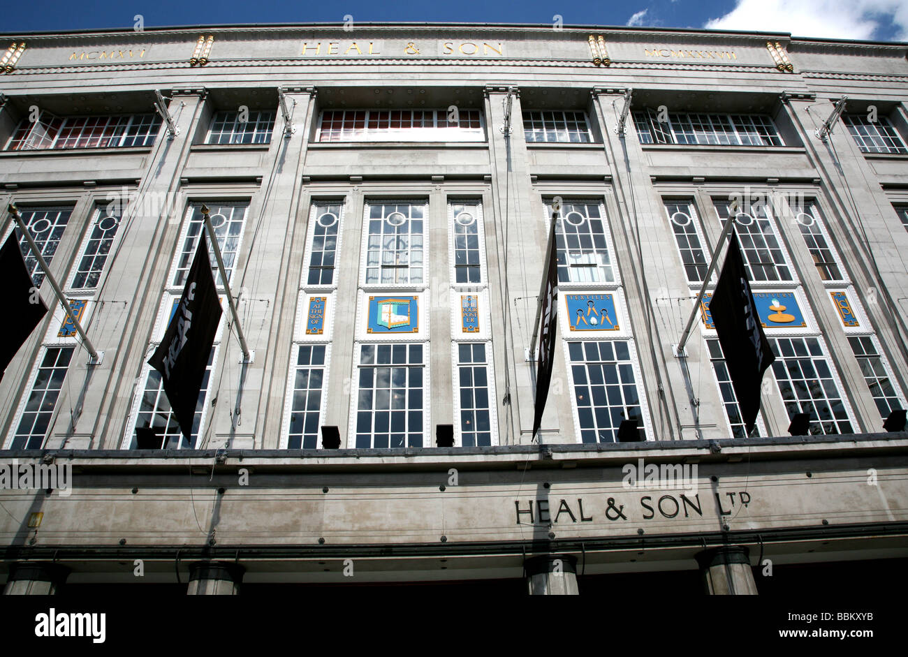 Heal's store in Tottenham Court Road, London Stock Photo Alamy