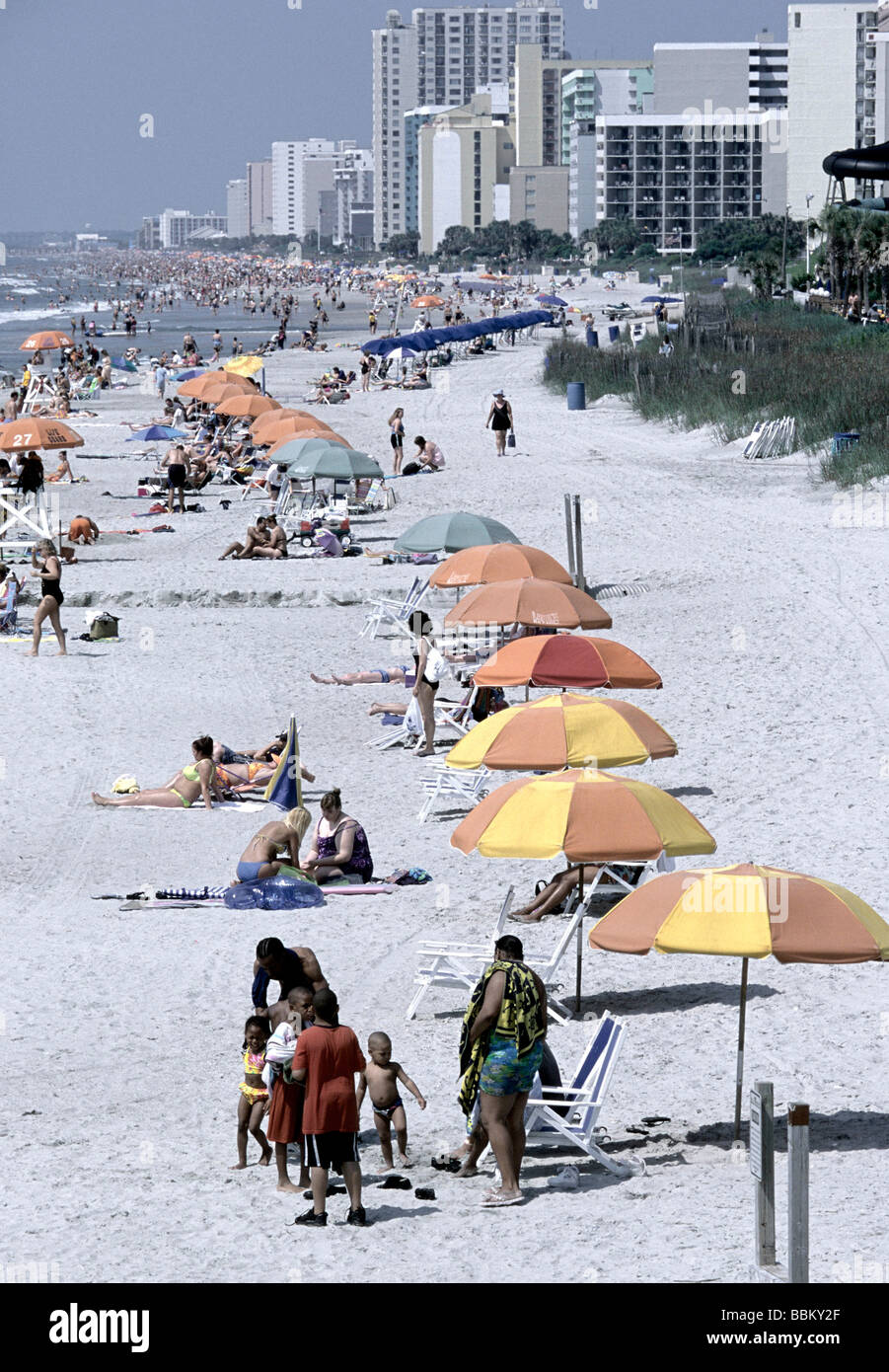 Myrtle Beach South Carolina popular vacation destination Stock Photo