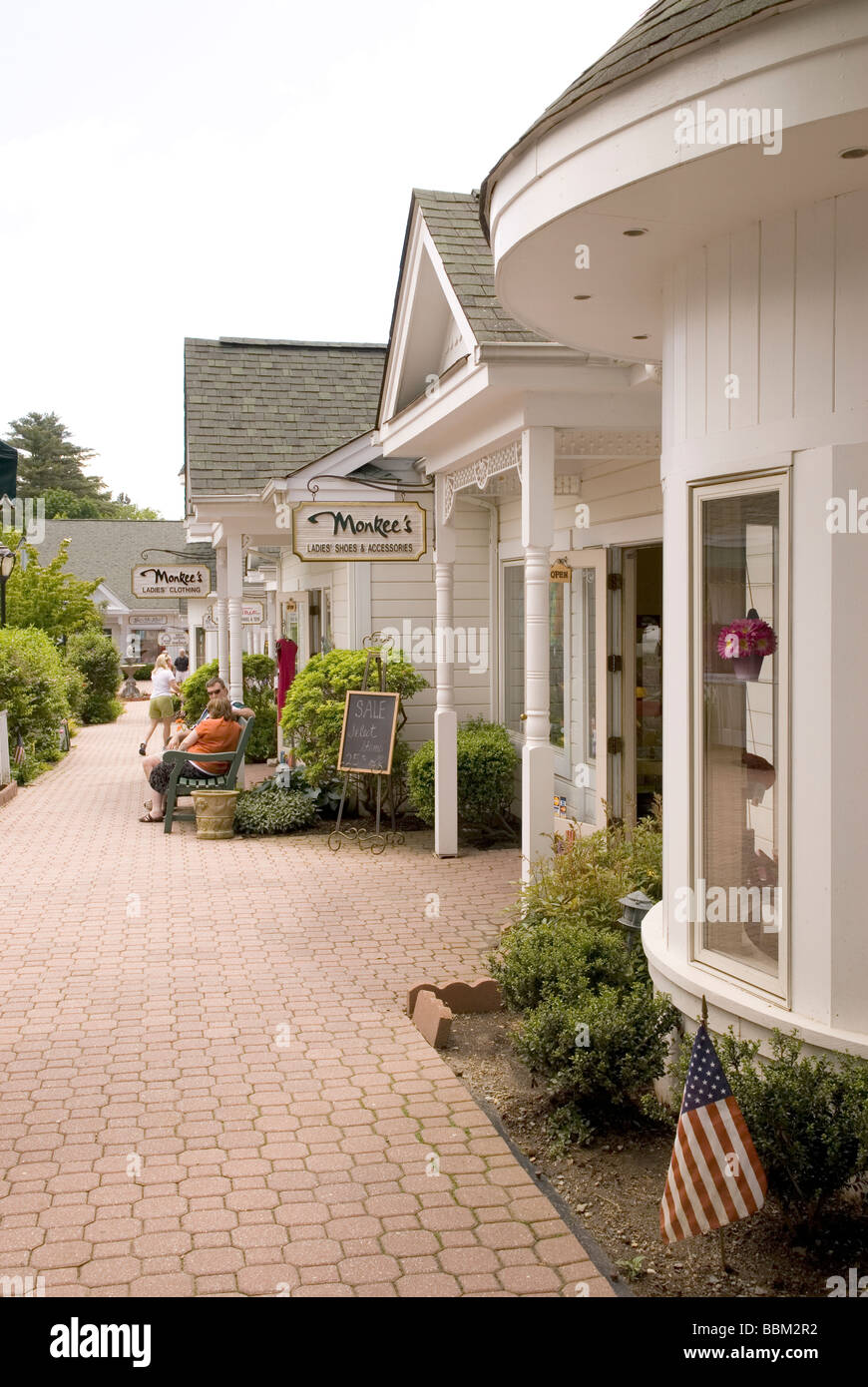 Shops at Blowing Rock NC USA Stock Photo Alamy