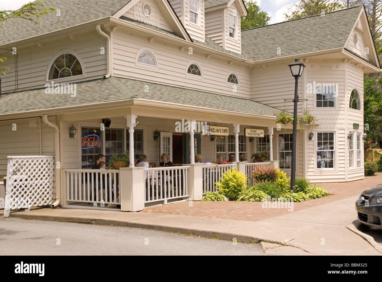 Kojays Cafe & Coffee Shop Blowing Rock NC USA Stock Photo Alamy