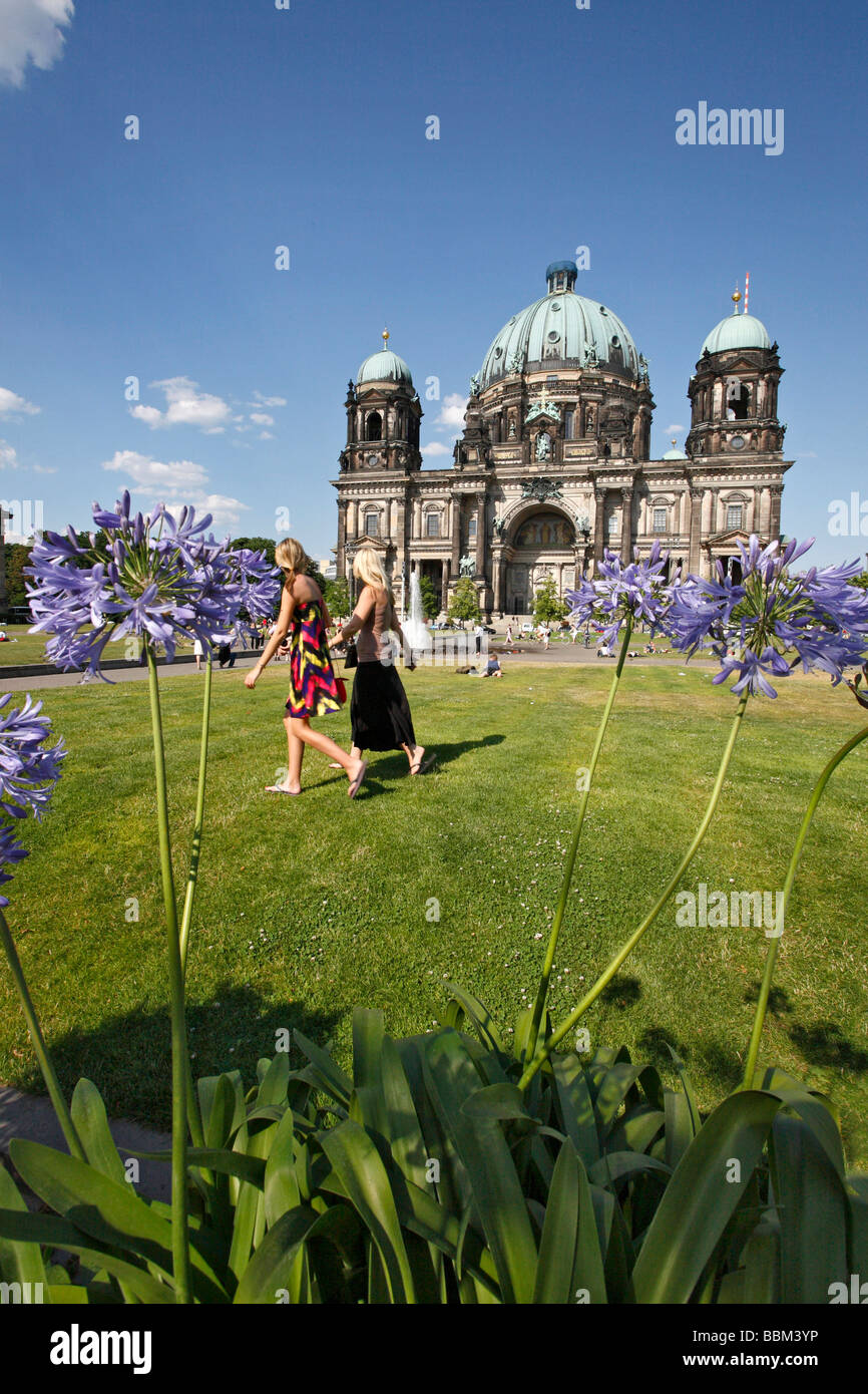 Flowers at the Berlin Cathedral, Berlin, Germany Stock Photo Alamy