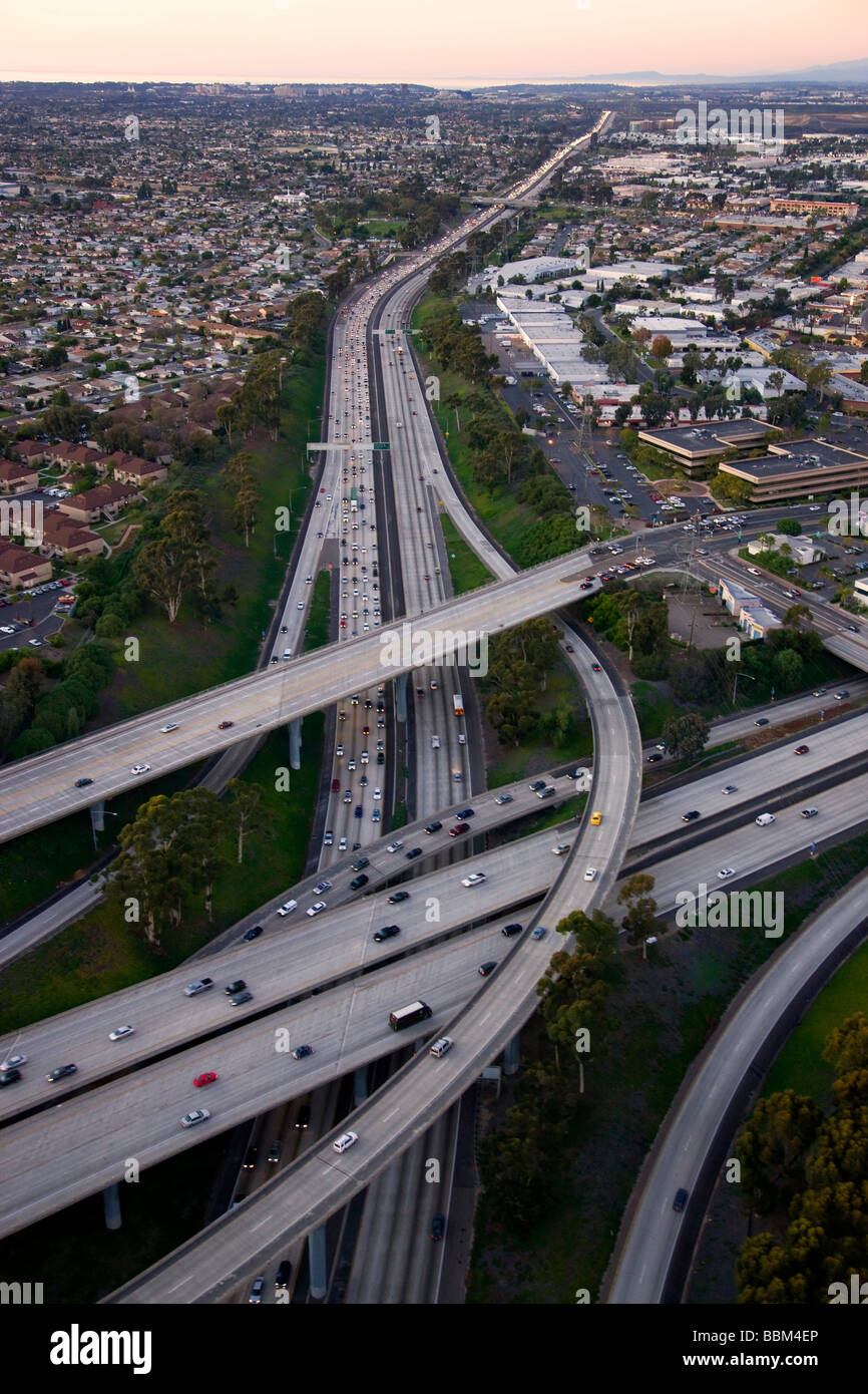 Highway 805 and Highway 163 interchange San Diego California Stock Photo - Alamy