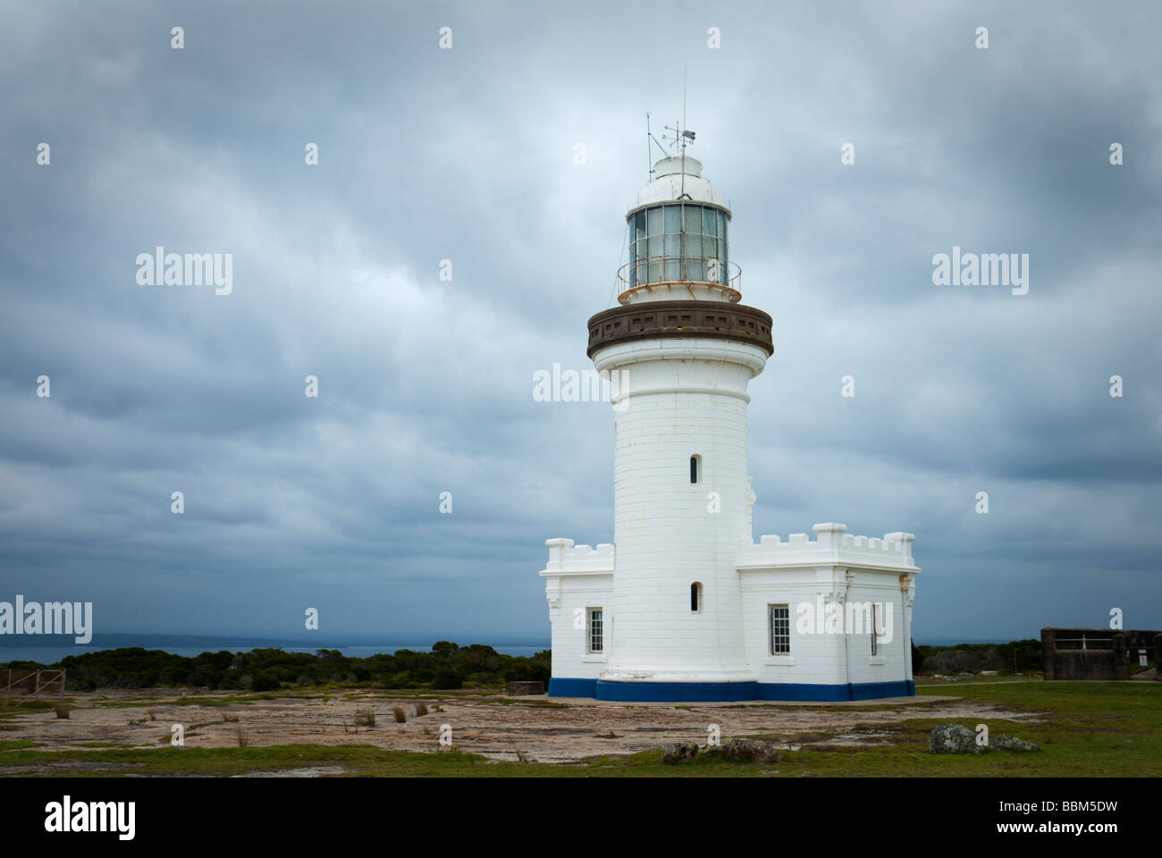 Point Perpendicular Lighthouse Stock Photo
