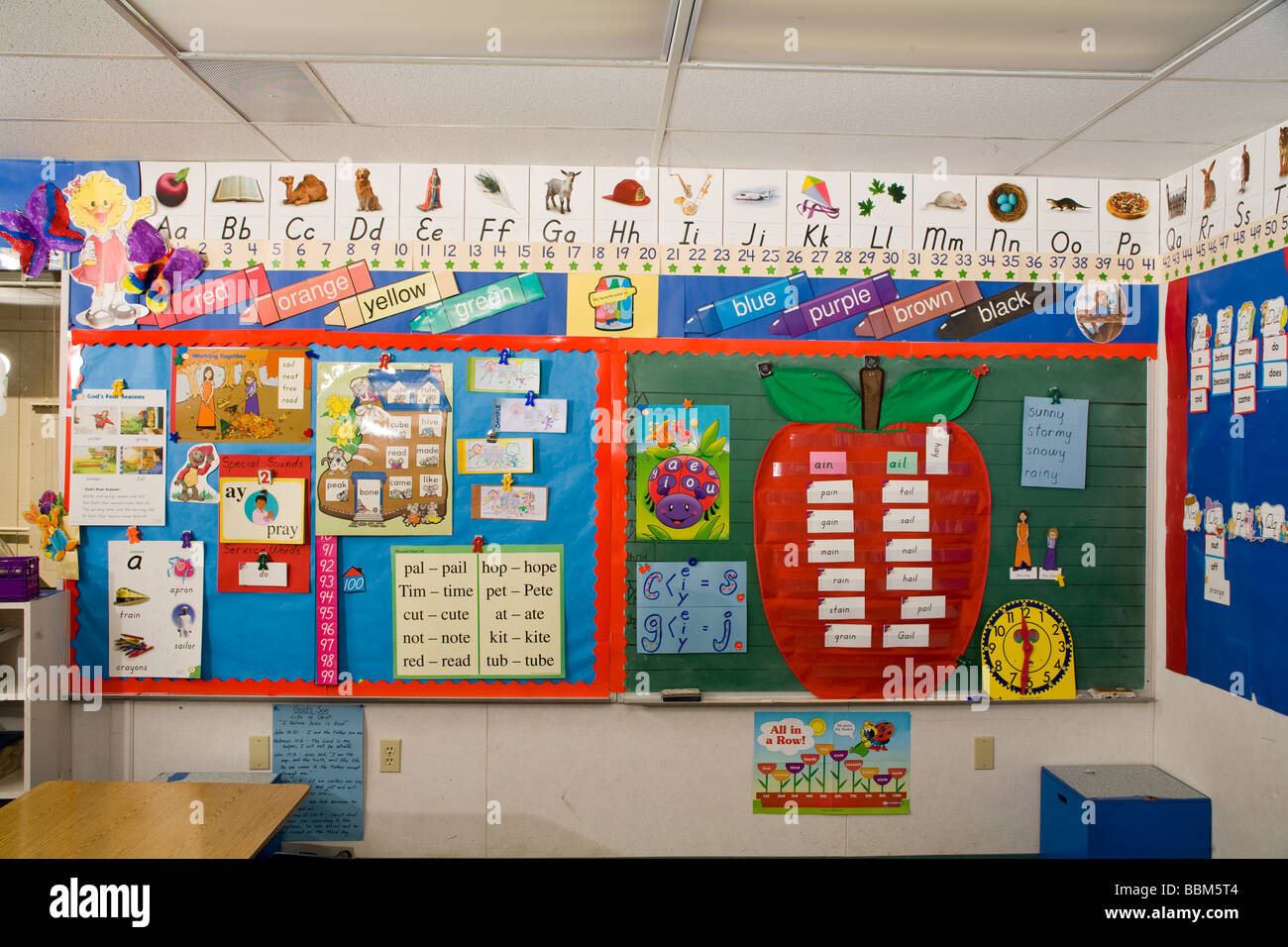 Kindergarten Classroom High Resolution Stock Photography And Images Alamy
