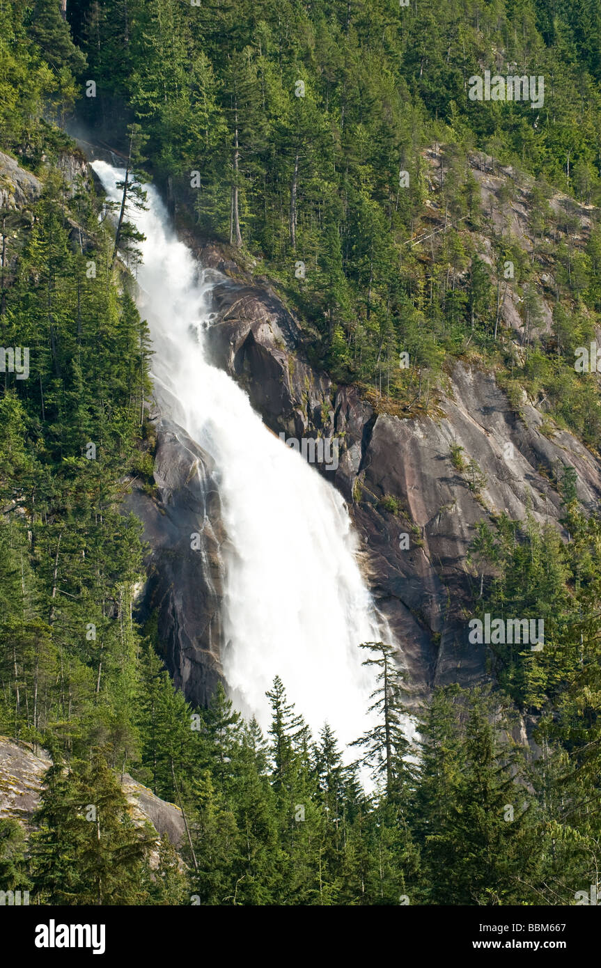 Shannon Falls, Squamish Stock Photo