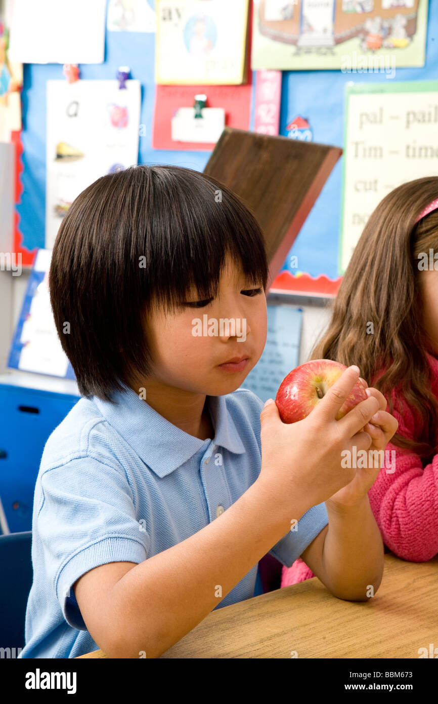 4-5 year old olds multi ethnic inter racial diversity racially diverse multicultural multi cultural interracial Kindergarten organic,people,portrait Stock Photo