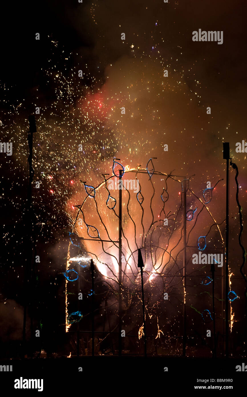 colours colourfull fireworks pyrotechnic display night Medway Fuse