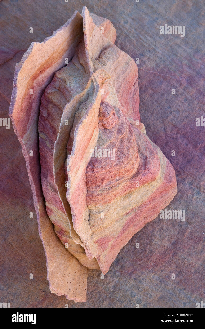 Valley of Fire State Park about an hour from Las Vegas Nevada Stock Photo