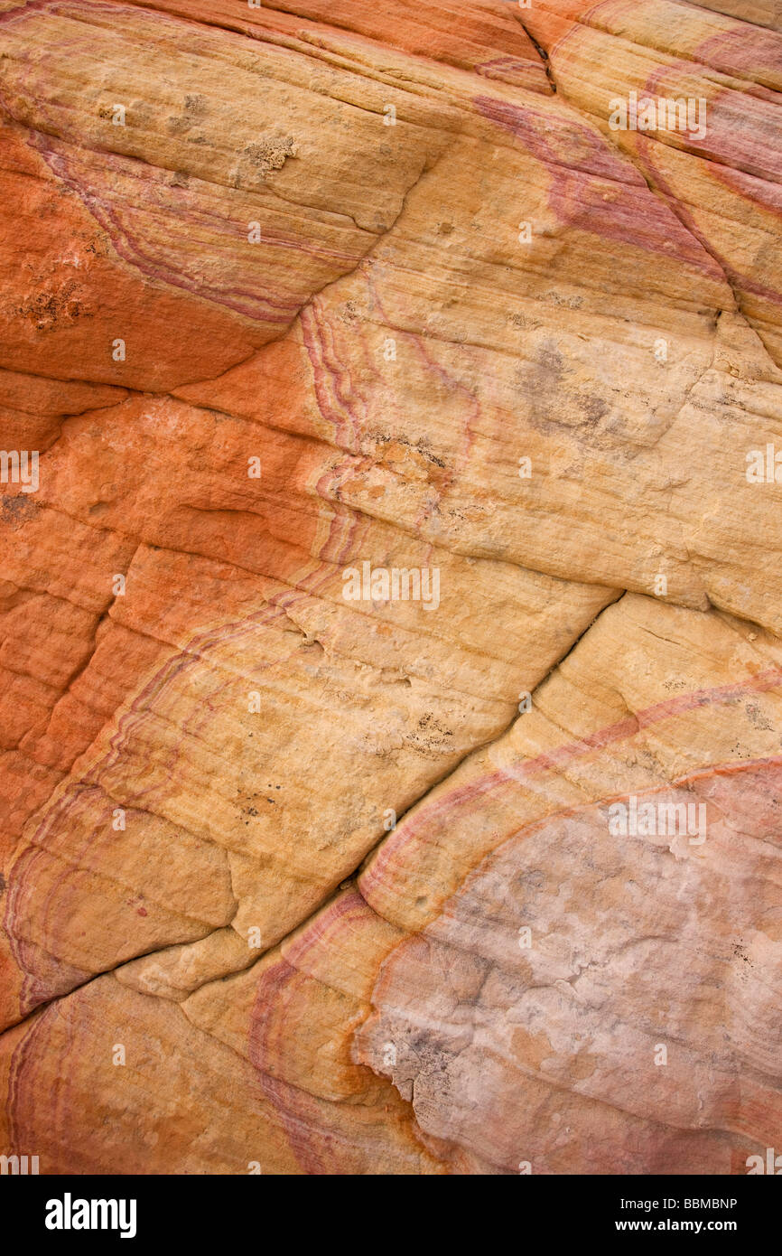 Valley of Fire State Park about a hour from Las Vegas Nevada Stock Photo