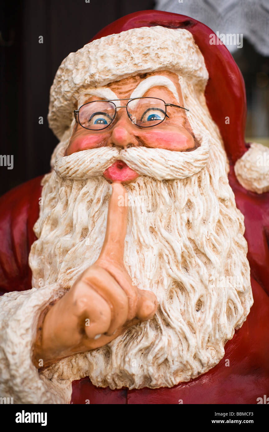 Statue of Father Christmas at the Christmas Shop (open all year