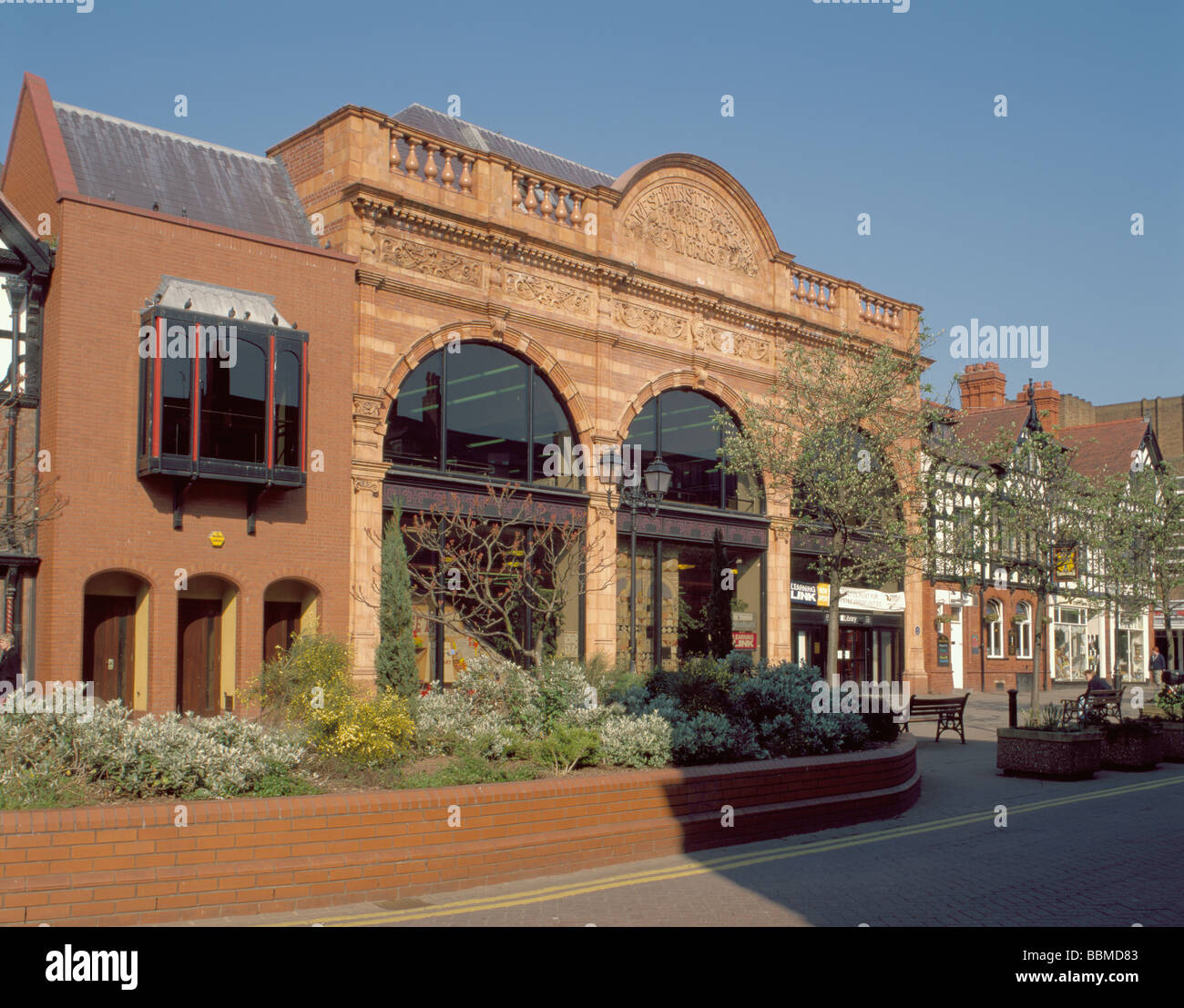The Library, Northgate Street, Chester, Cheshire, England, UK. Stock Photo