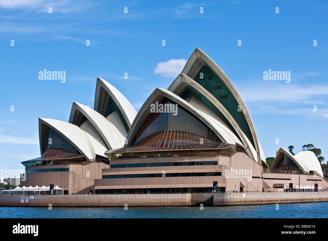 Australia New South Wales. The iconic Sydney Opera House. Stock Photo