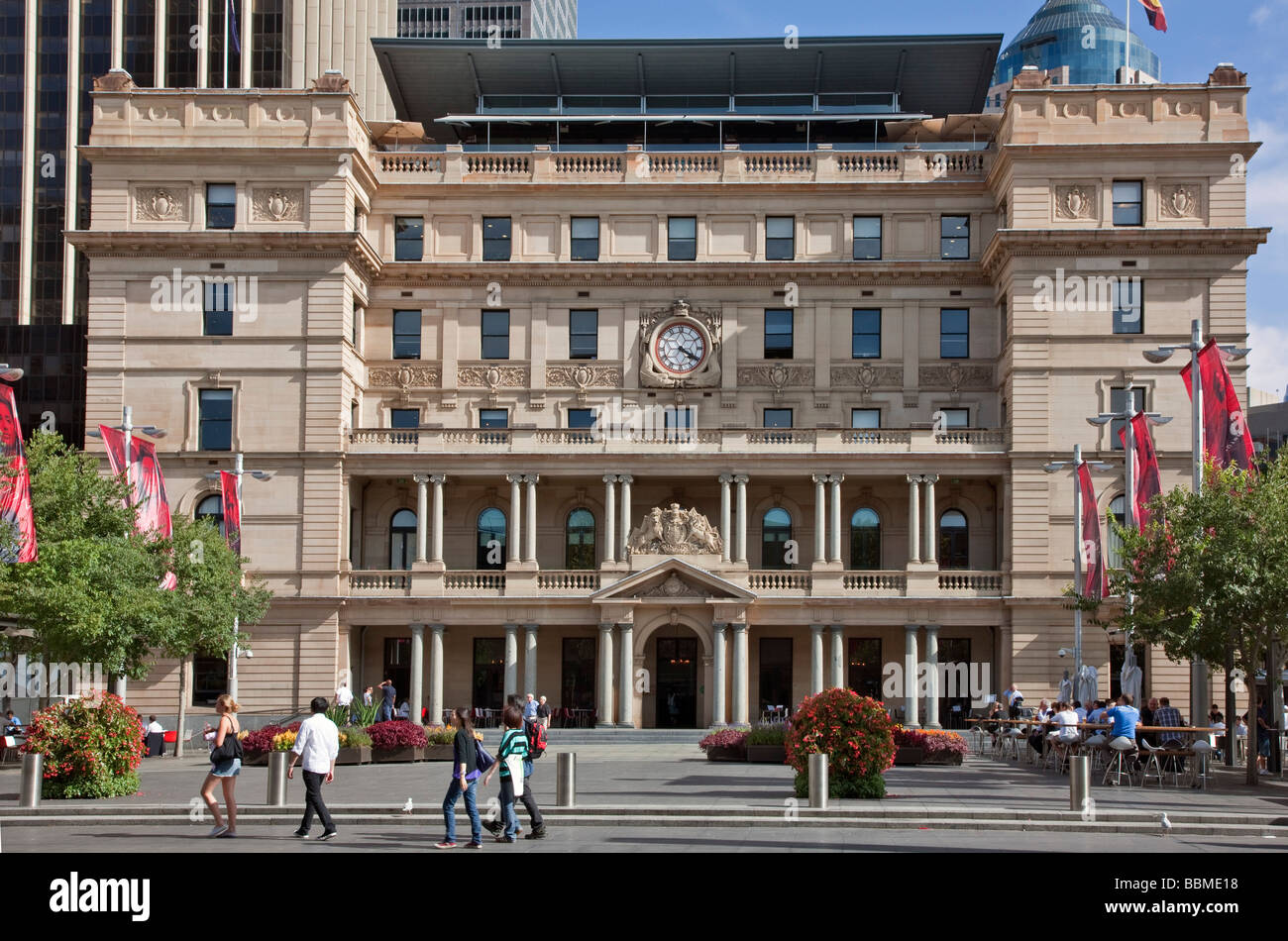Australia New South Wales. The old Sydney Customs House. Stock Photo