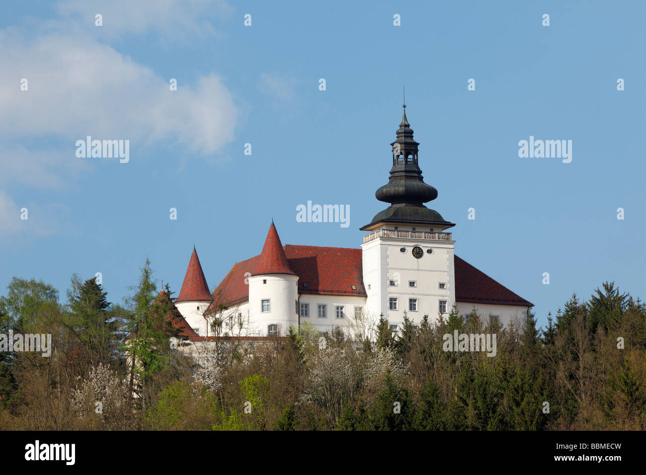 Weinberg Castle, Kefermarkt, Muehlviertel, Upper Austria, Austria, Europe Stock Photo