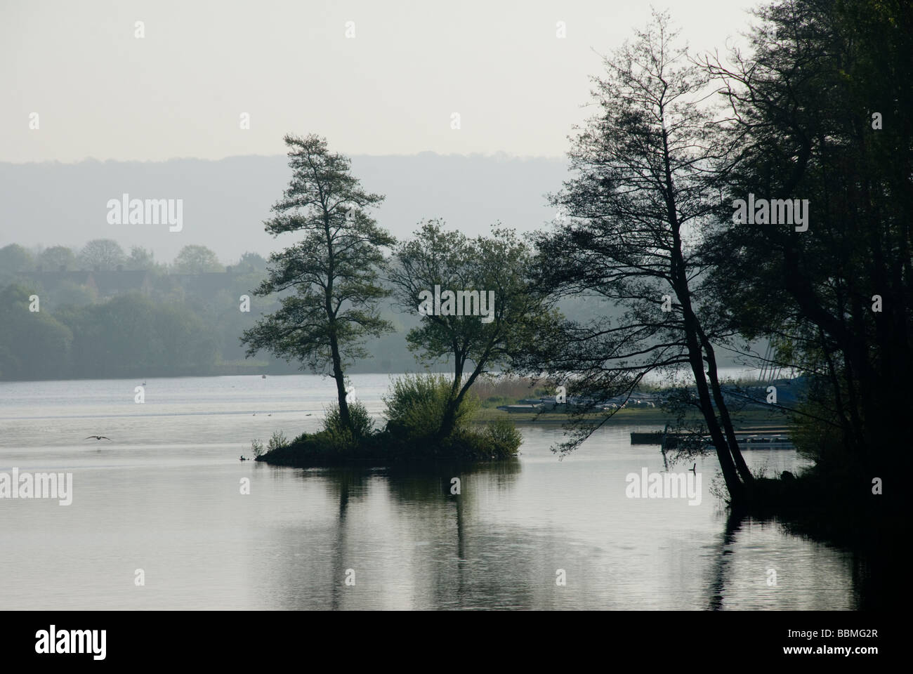 Longford Lake, Chipstead, near Sevenoaks, Kent, England, UK Stock Photo