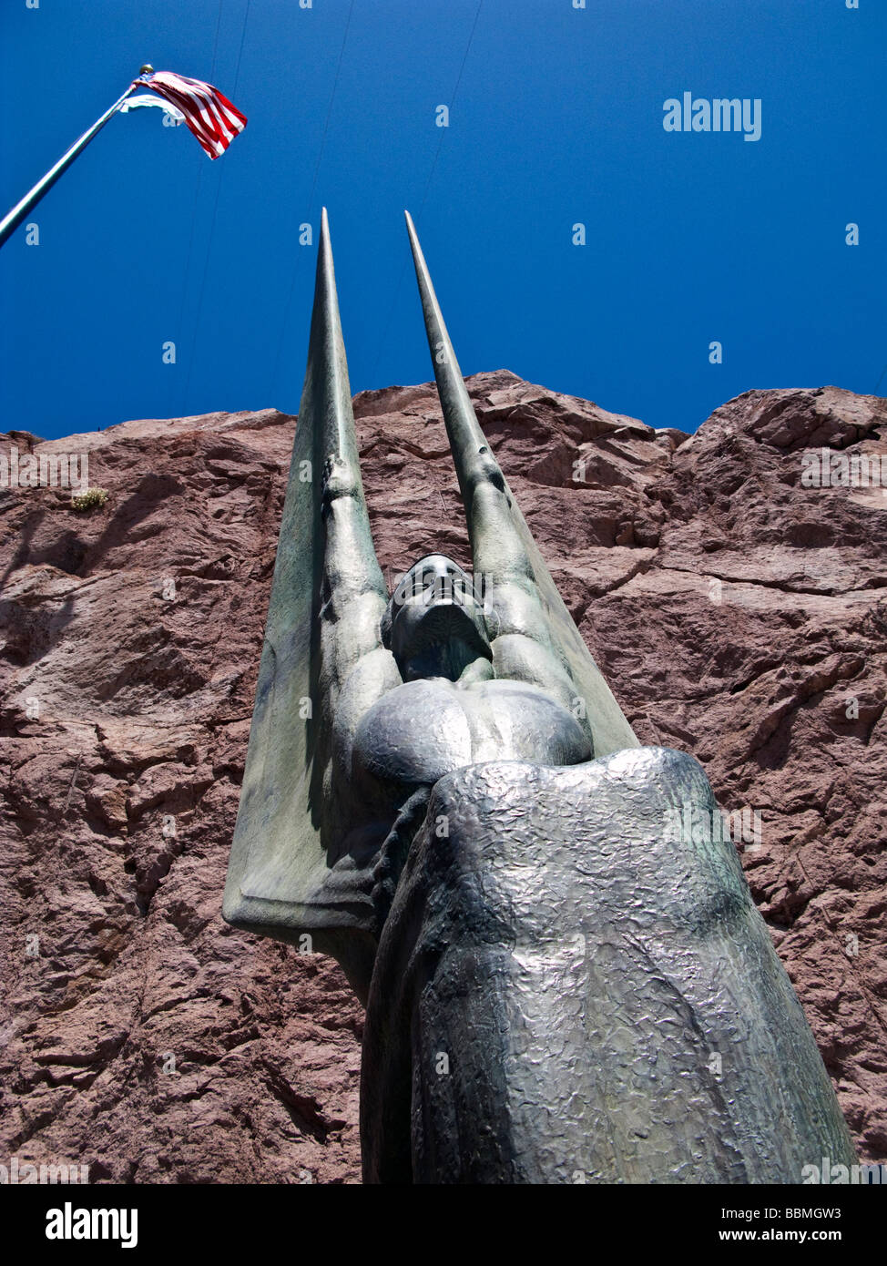 Hoover Dam Memorial Stock Photo Alamy