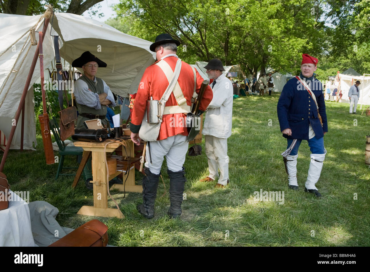French and Indian War Reenactment at Mabee Farm Rotterdam Junction New