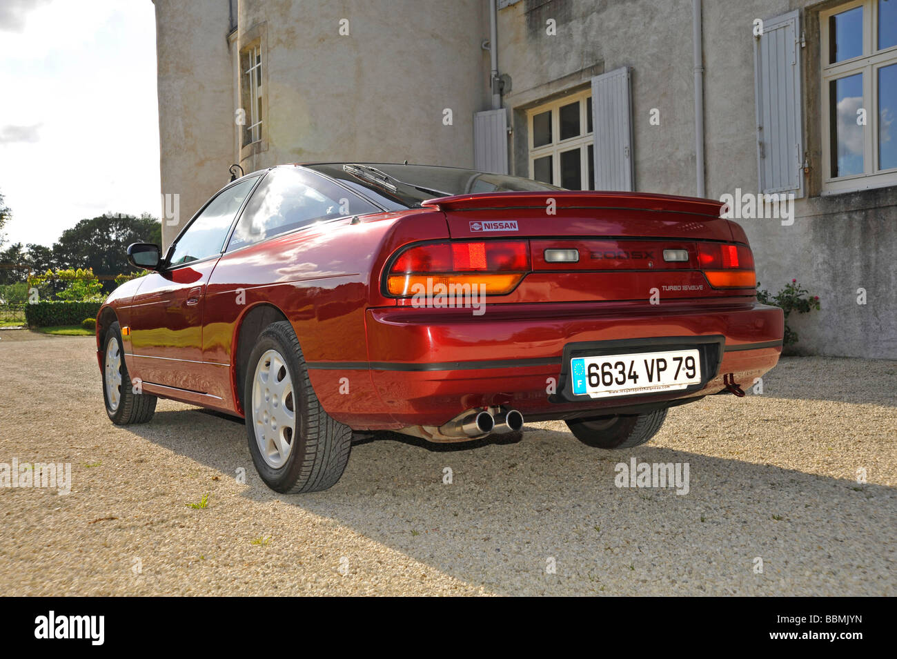 Classic Japanese Nissan 200sx Sports Coupe Stock Photo