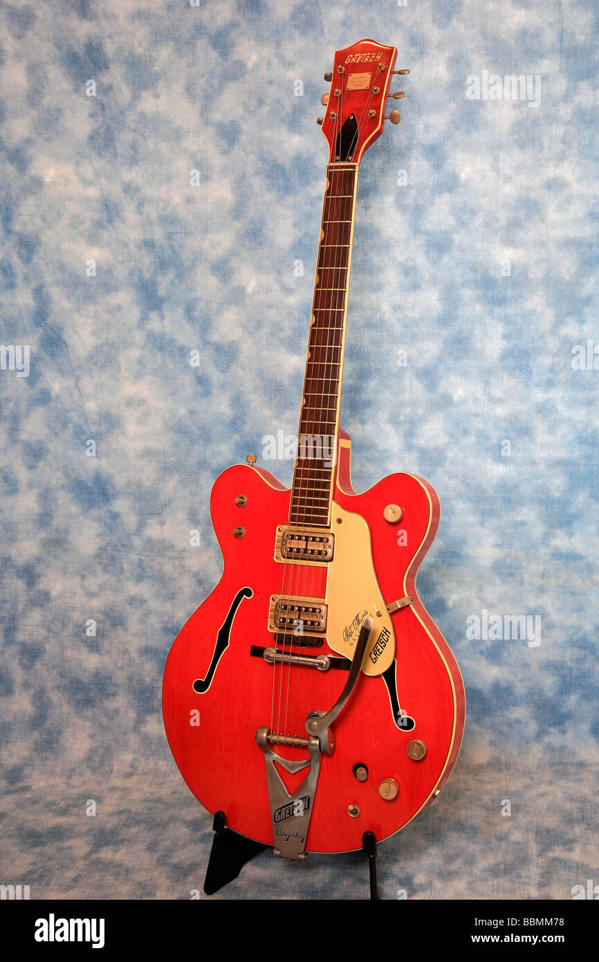 Gretsch Guitar Chet Atkins Nashville Model 6120 made in 1964 Stock Photo