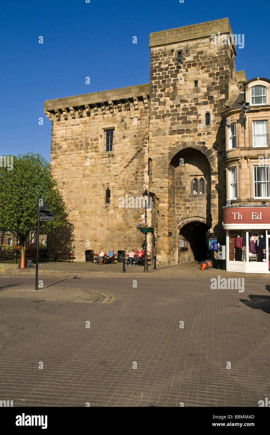 dh HEXHAM NORTHUMBRIA The Moot Hall gate house Stock Photo Alamy
