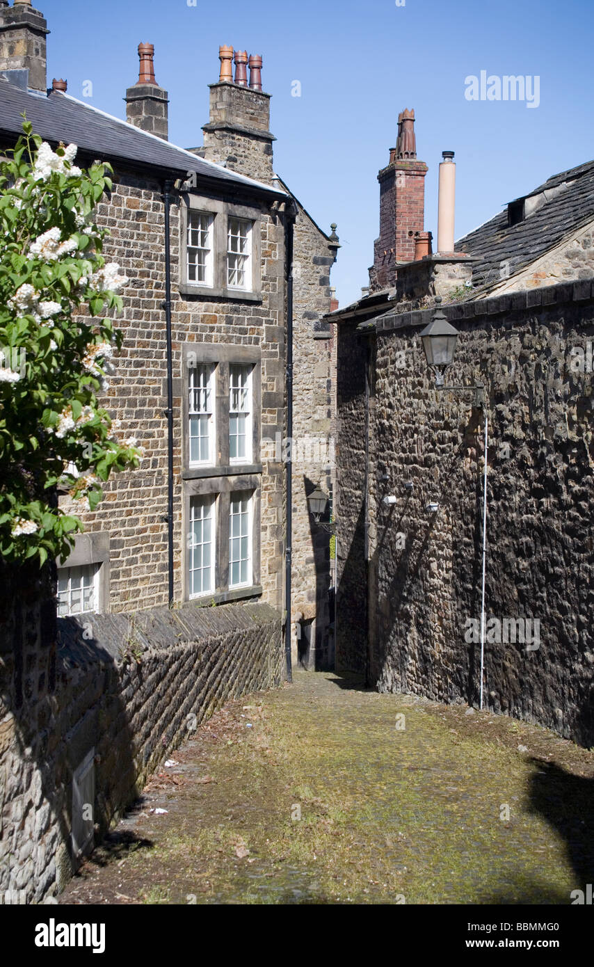 Lancaster Street Lancaster Lancashire England UK Stock Photo - Alamy