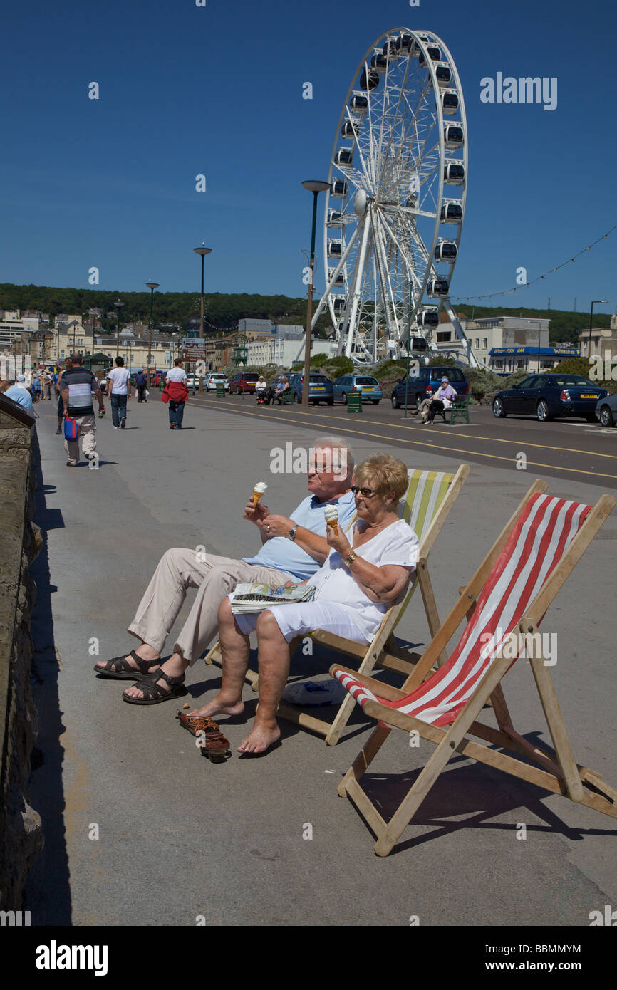 Weston Super Mare sea front Stock Photo Alamy