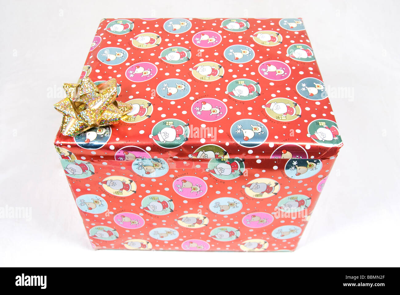Wrapping present christmas elderly hi-res stock photography and images -  Alamy