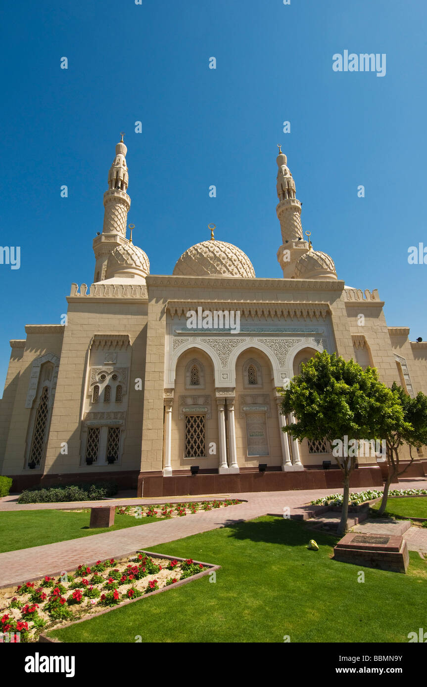 Jumeirah Mosque Dubai Stock Photo