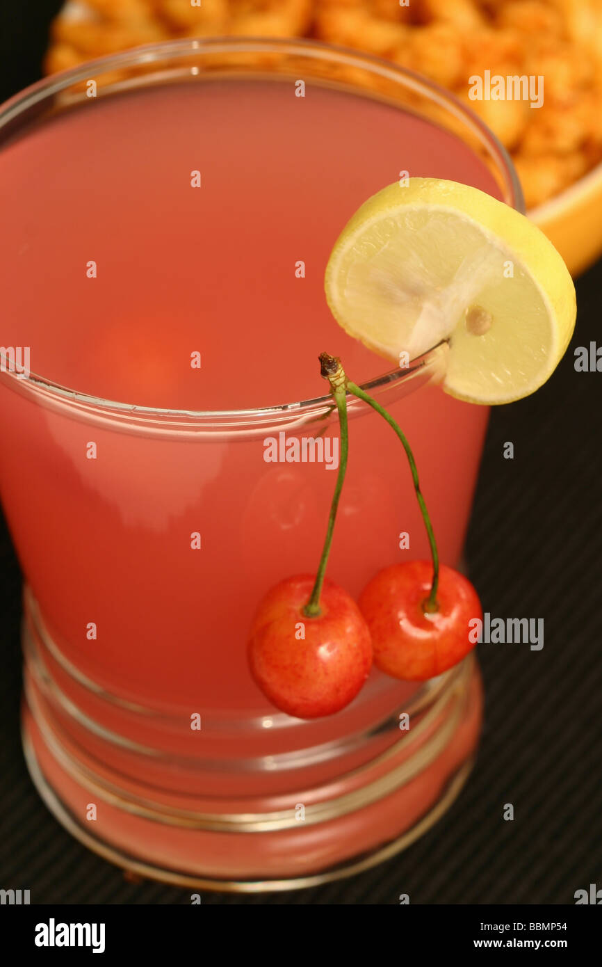 Ginger ale drink is a carbonated soft drink flavored with ginger Stock